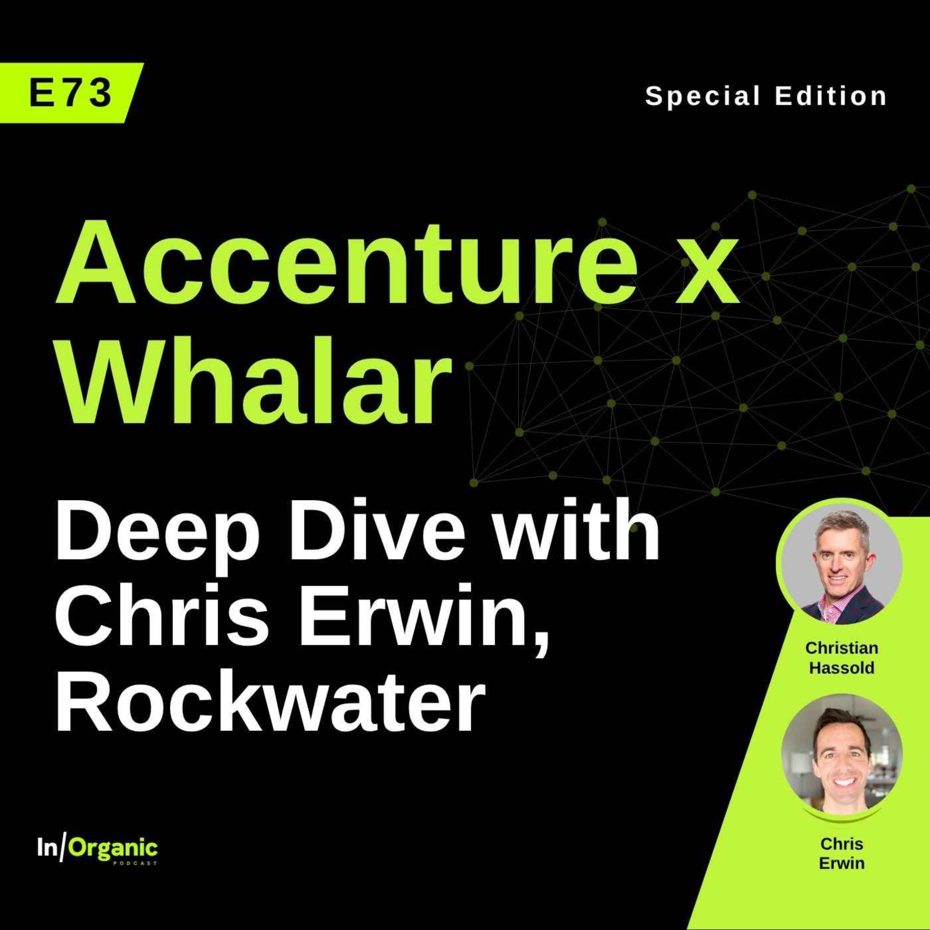 E73: "They Sold the Engine and Kept the Garage" Chris Erwin on the Accenture/Whalar Deal episode artwork