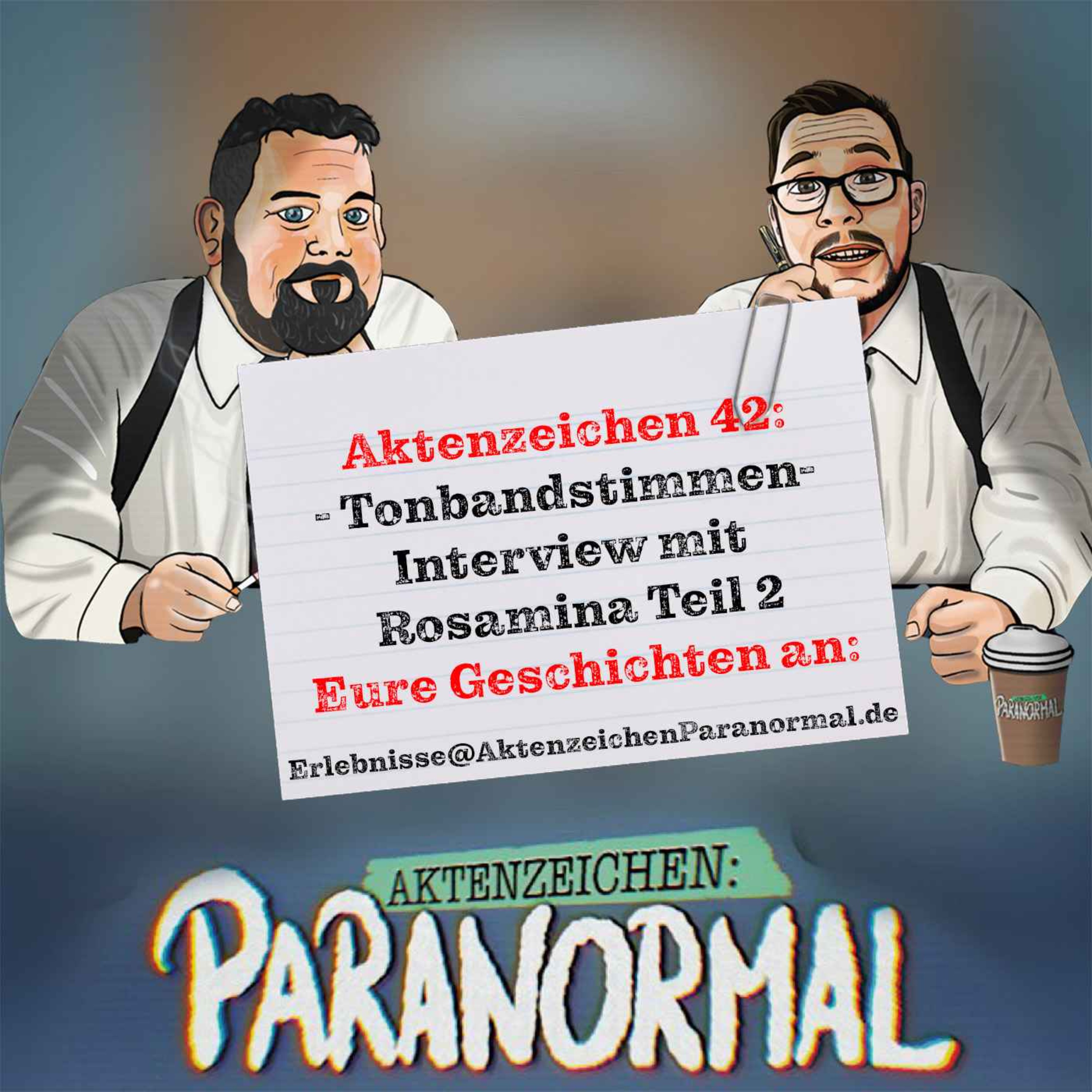 cover art for AZ 42: Tonbandstimmen - Interview mit Rosamina Teil 2