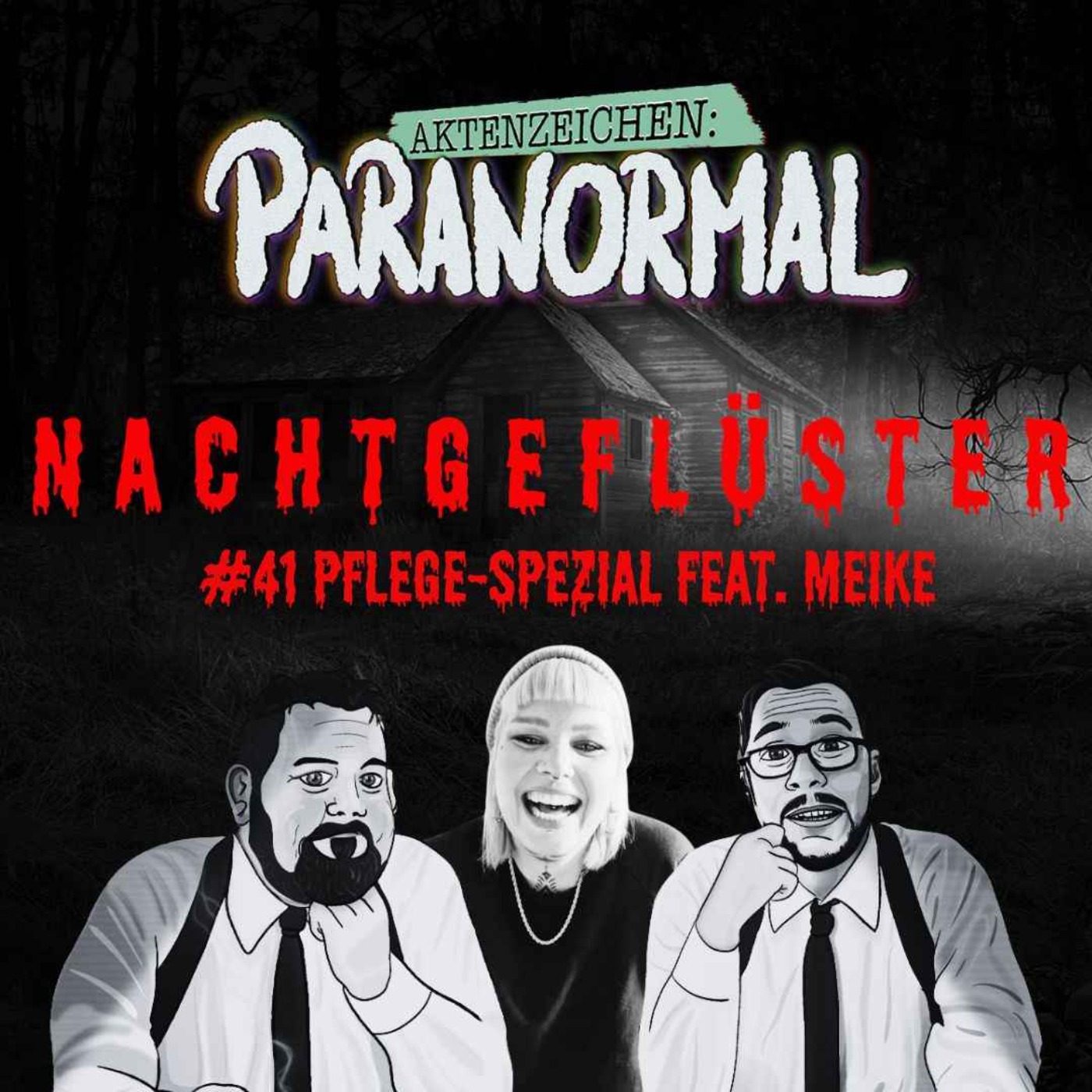 cover art for Aktenzeichen Nachtgeflüster #41 Pflege-Spezial feat. Meike