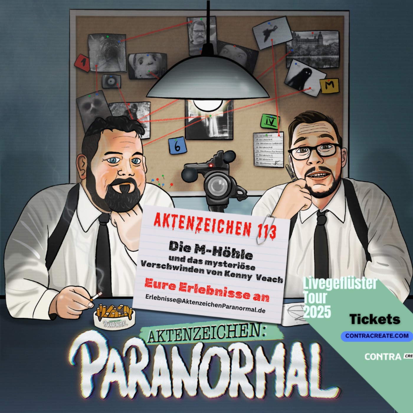 AZ 113: Die M-Höhle und das mysteriöse  Verschwinden von Kenny Veach episode artwork