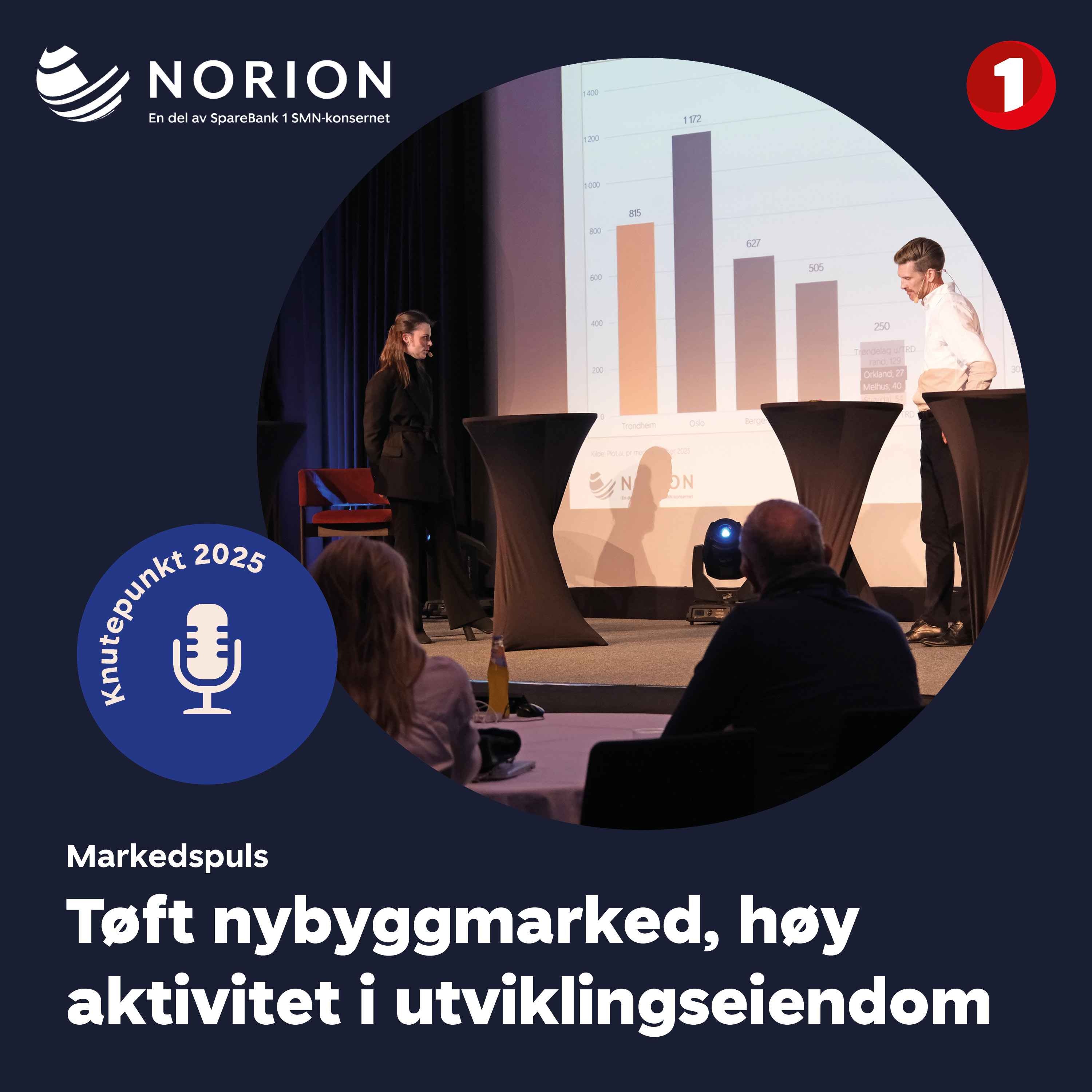 Markedspuls Knutepunkt 2025 1/3: Tøft nybyggmarked, høy aktivitet i utviklingseiendom episode artwork
