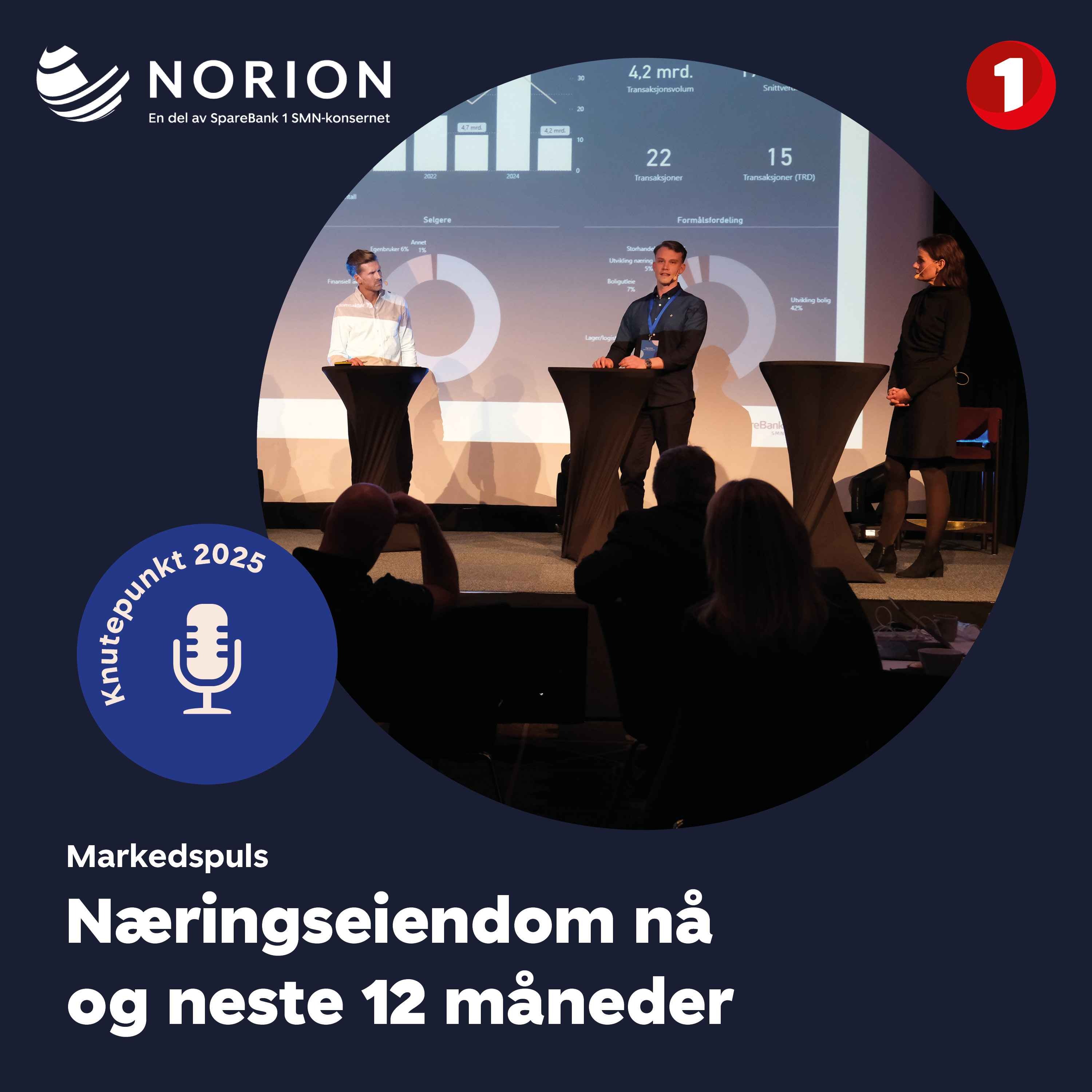 Markedspuls Knutepunkt 2025 2/3: Næringseiendom nå og neste 12 måneder episode artwork
