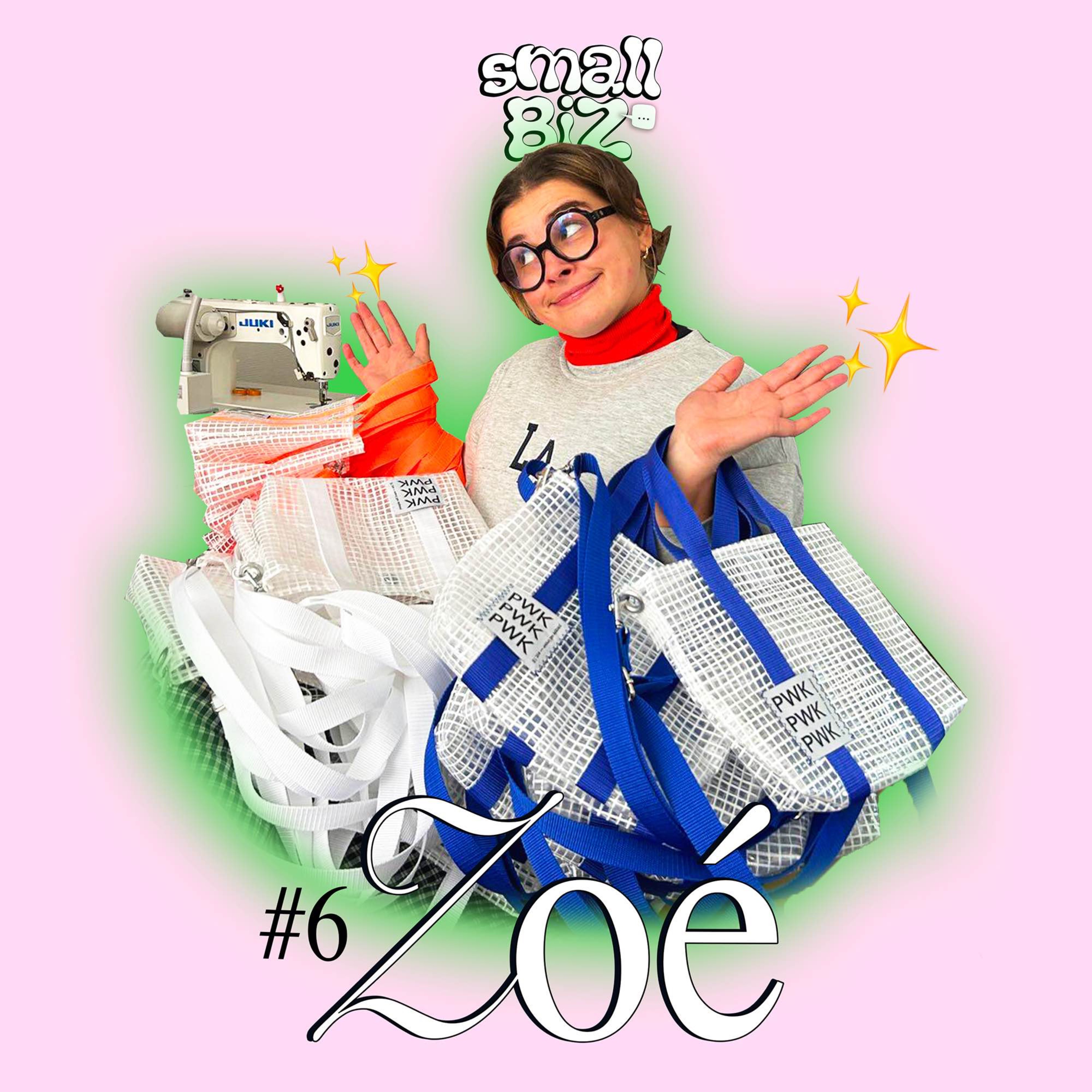 cover art for 🧵 Zoé: la fondatrice de PWK Clothing !