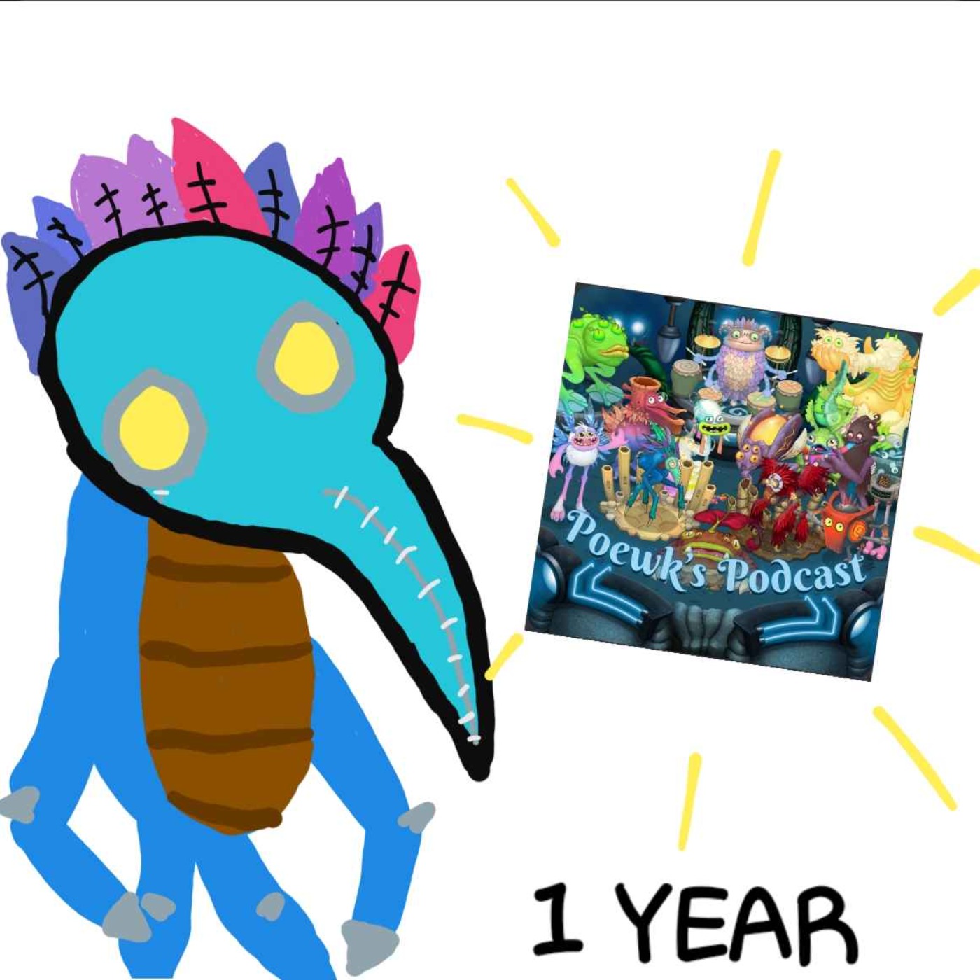 IT'S BEEN 1 YEAR MOLY HOLY episode artwork