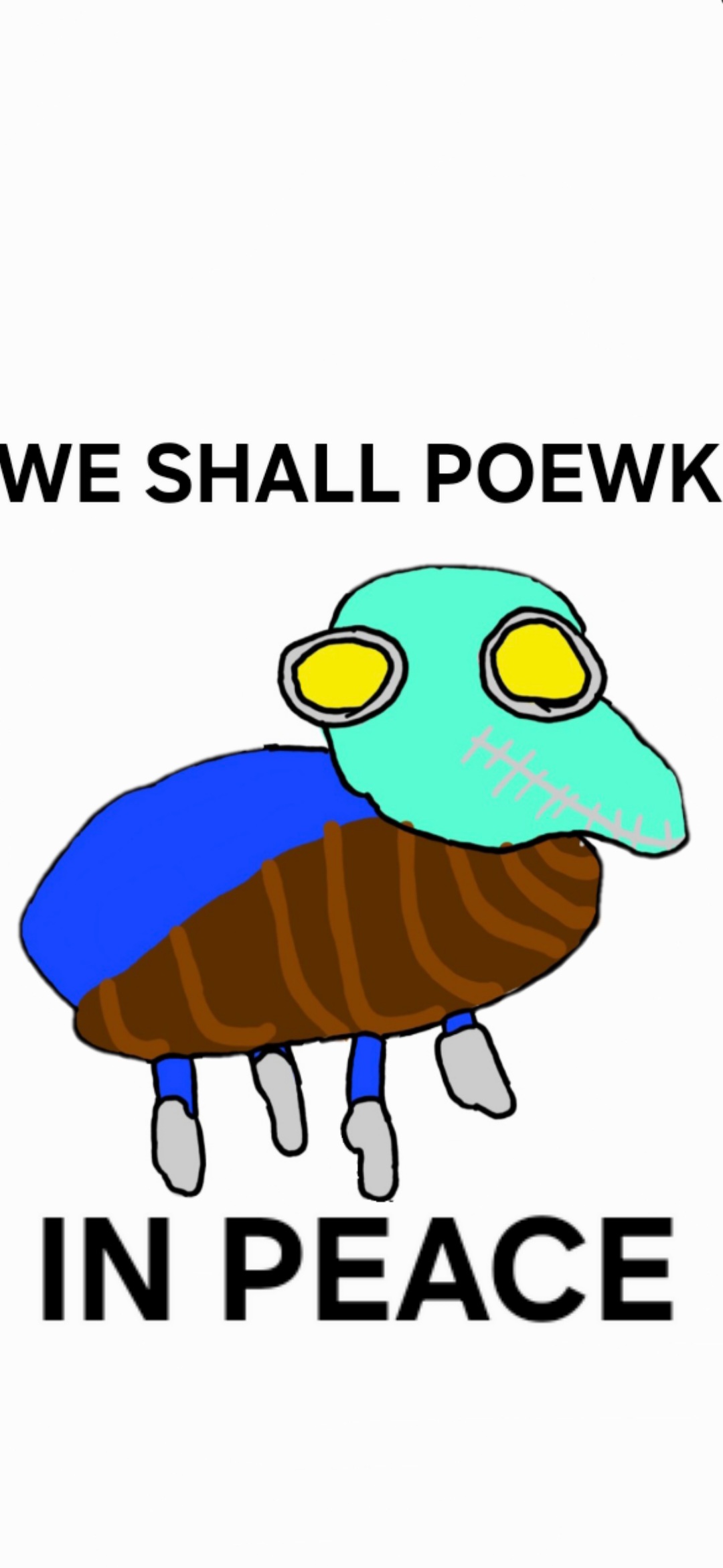 Poewk's Podcast: We shall poewk in peace episode artwork