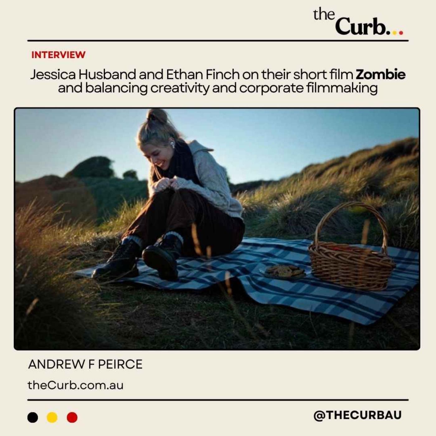 Jessica Husband and Ethan Finch on their short film Zombie and balancing creativity and corporate filmmaking
