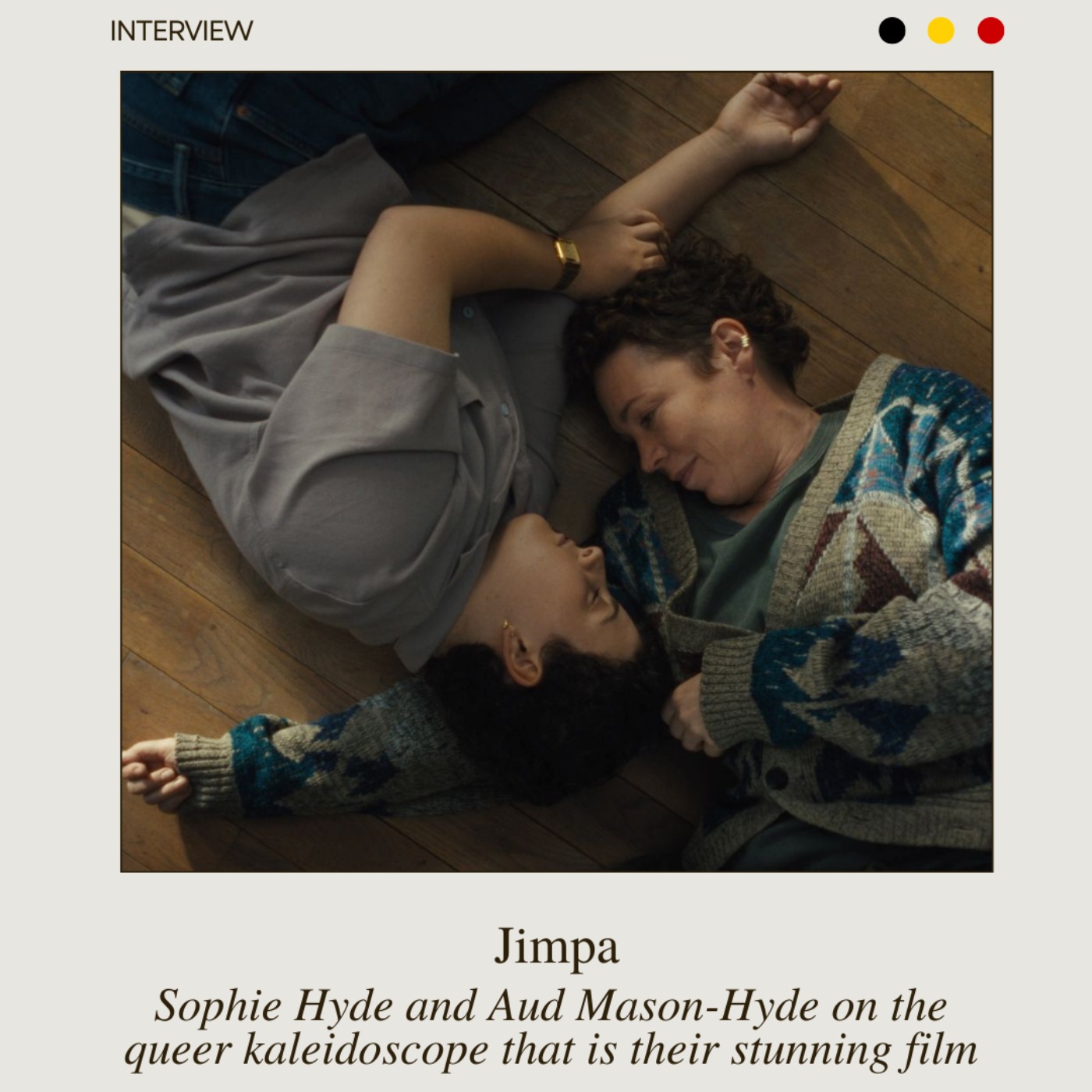 Sophie Hyde and Aud Mason-Hyde on the queer kaleidoscope that is their stunning film Jimpa Sophie Hyde and Aud Mason-Hyde on the queer kaleidoscope that is their stunning film Jimpa