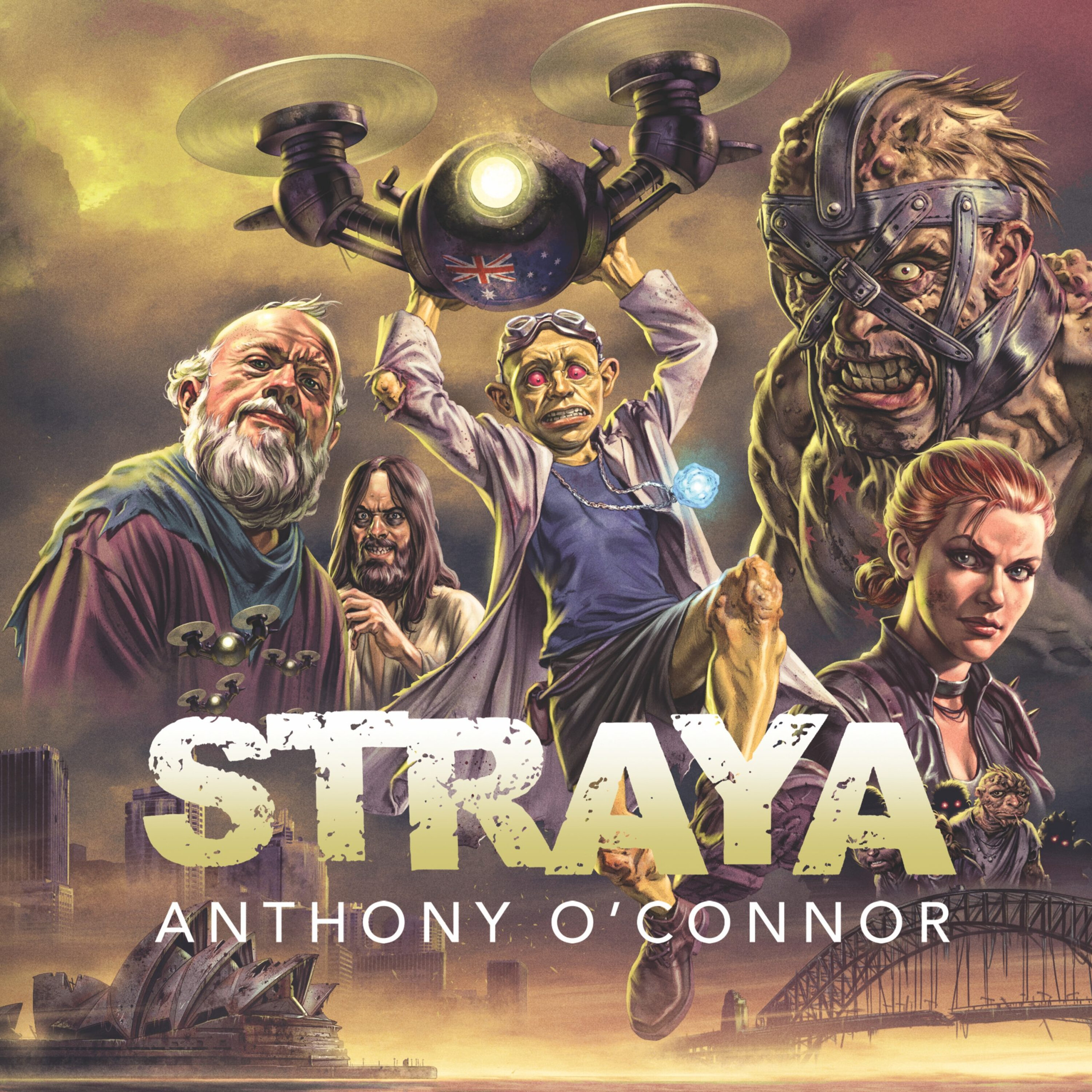 Straya Author Anthony O'Connor Talks World Building in a Future Australia, Art Designing Book Covers, and Post Apocalyptic Chaos in This Interview