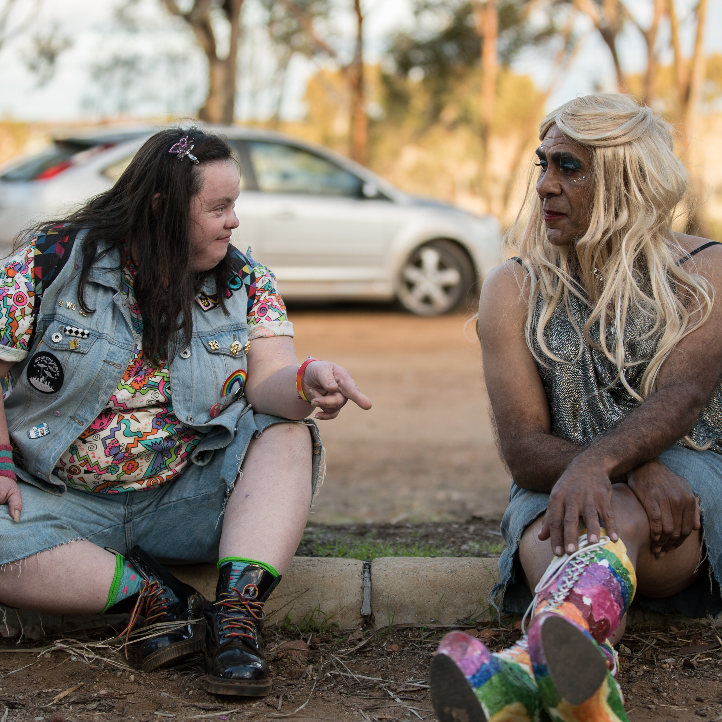 Sparkles Short Film Interview with Tina Fielding, Jacqueline Pelczar, Cody Greenwood