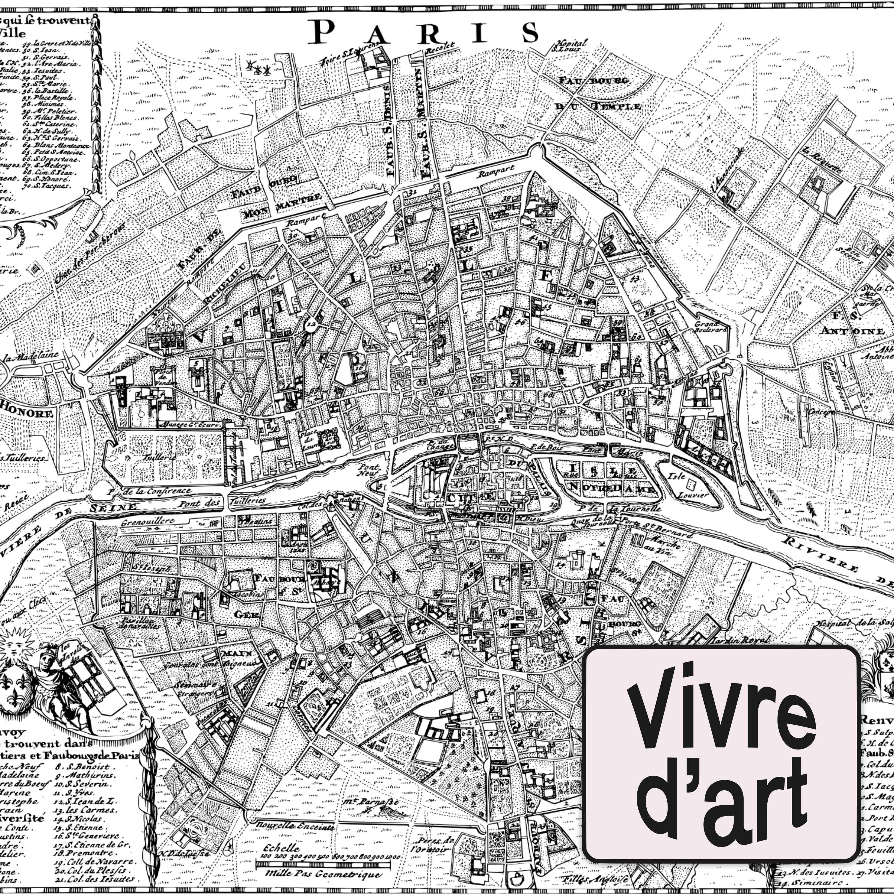 Paris, minuit - Vivredart