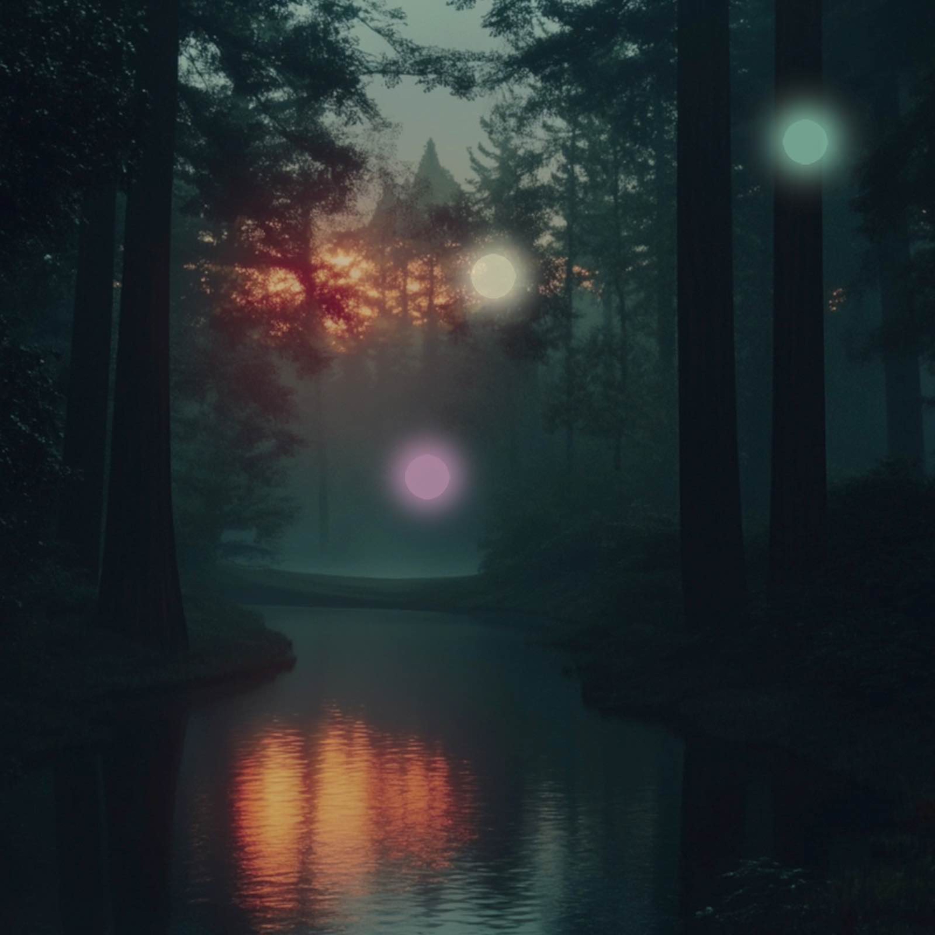 ضائع في الغابة المحرمة | همسات نهر غامض تهدئ الأرقc