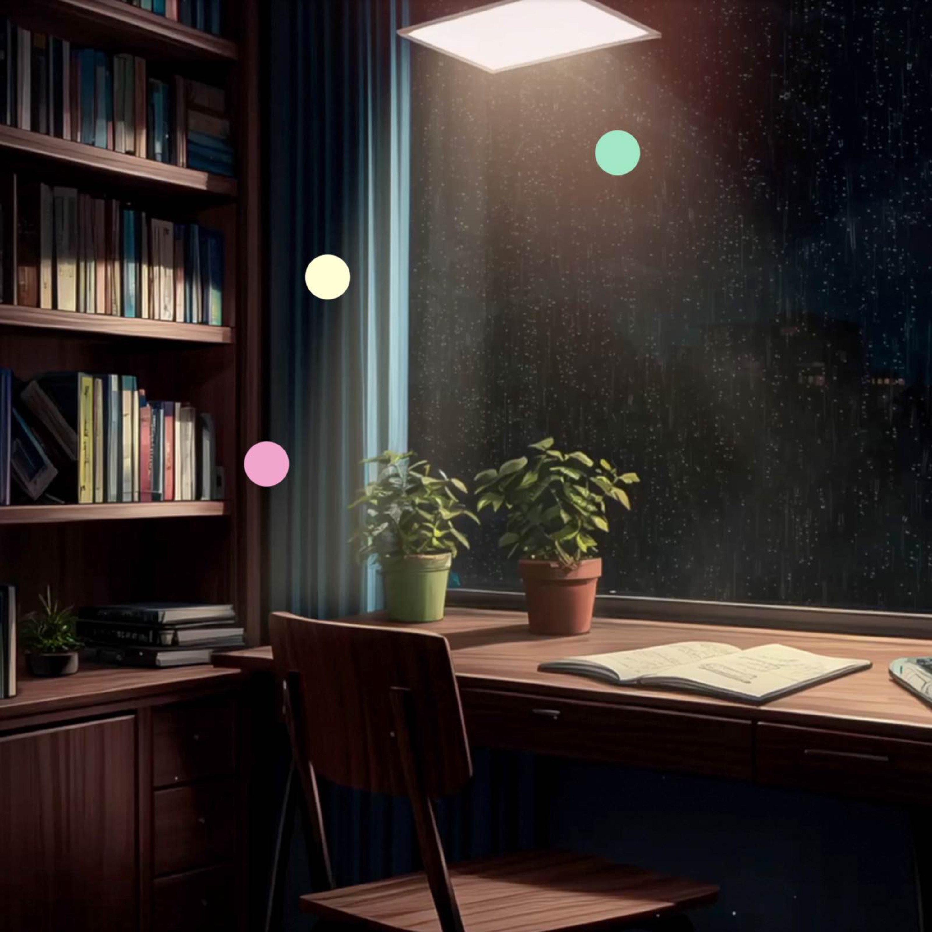 ملجأ ليلة ممطرة | مطر النافذة المهدئ للنوم العميق