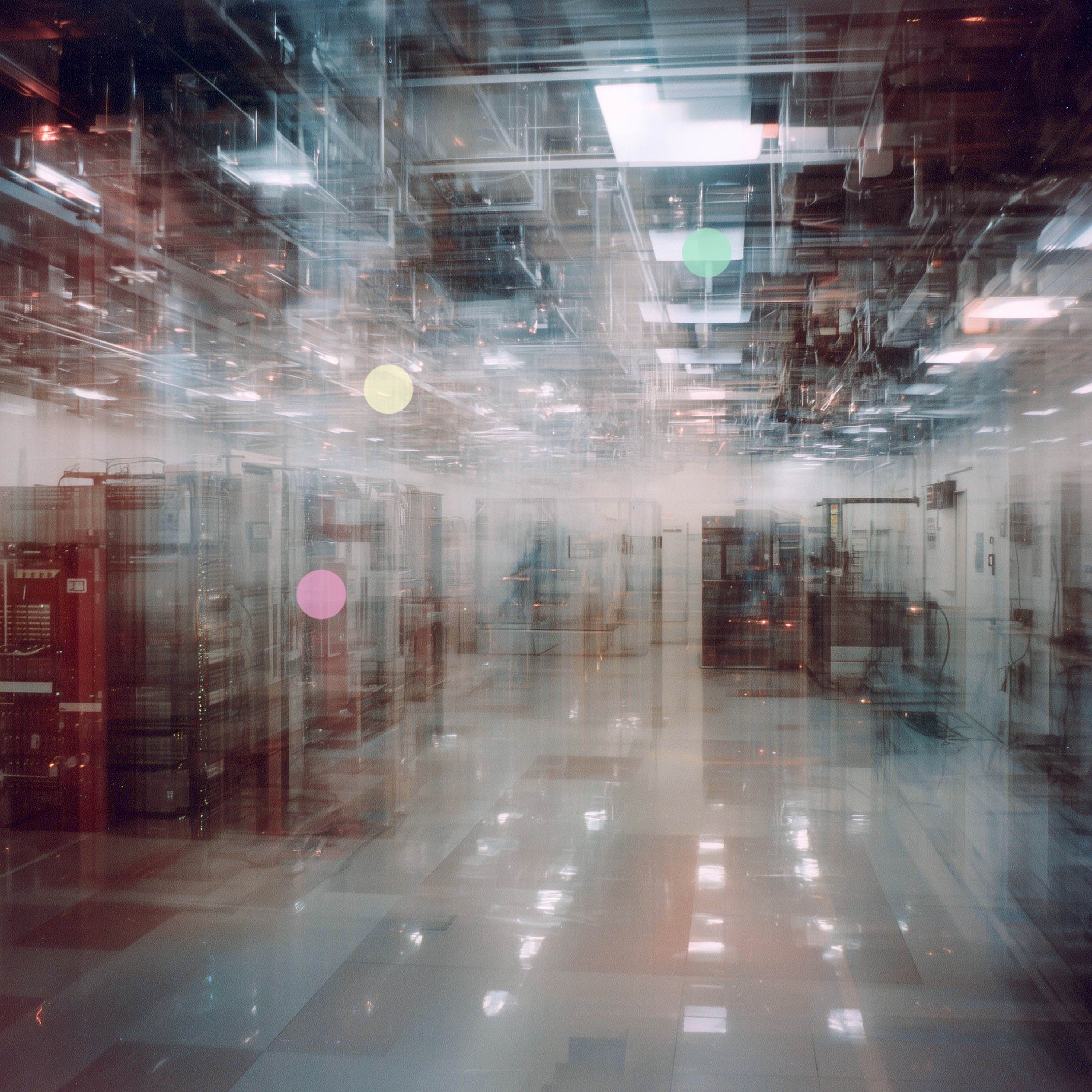 أزيز غرفة الخوادم | ضوضاء بيضاء للنوم