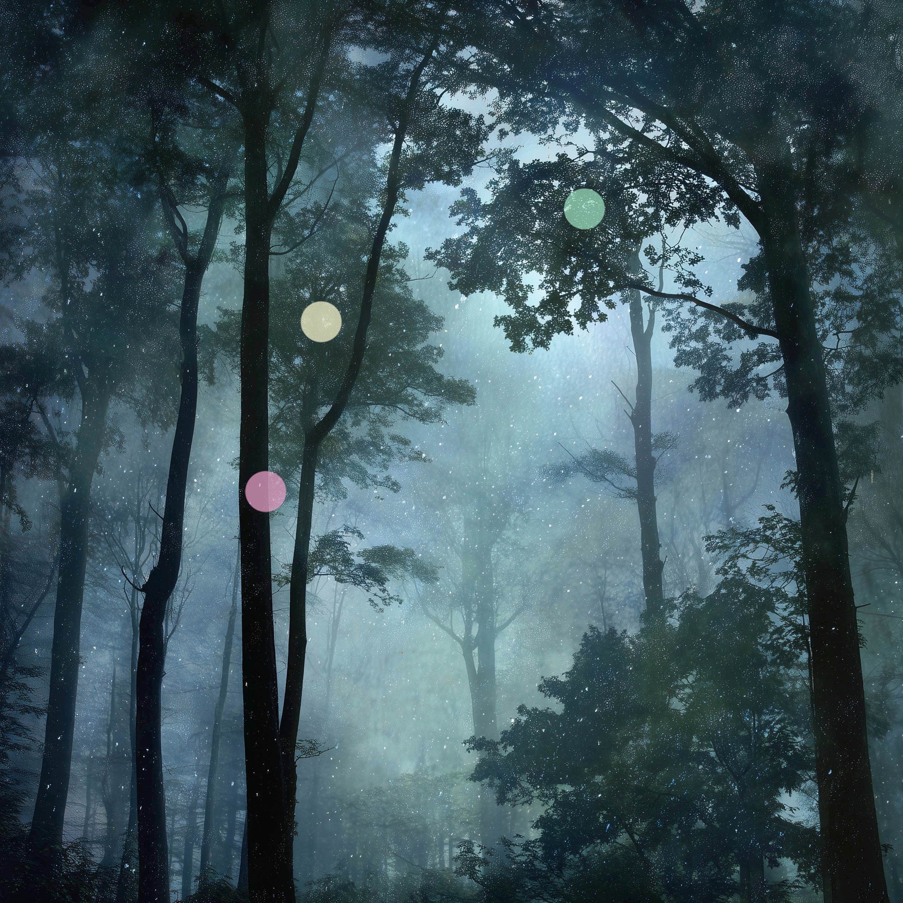 مطر ليلي خفيف في الغابة | أصوات هادئة من كوتسوولدز للنوم