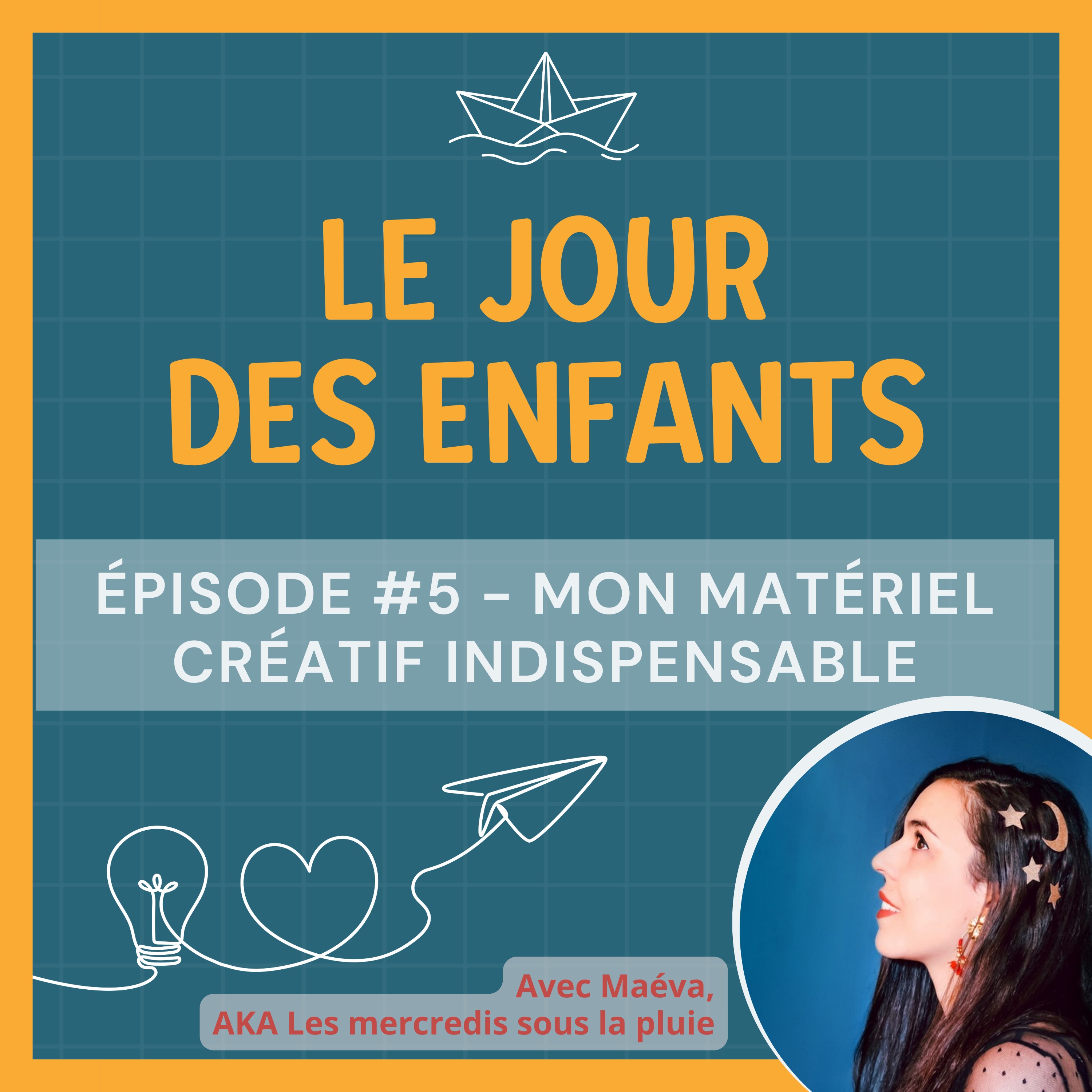 #5 -  Mon matériel créatif indispensable episode artwork