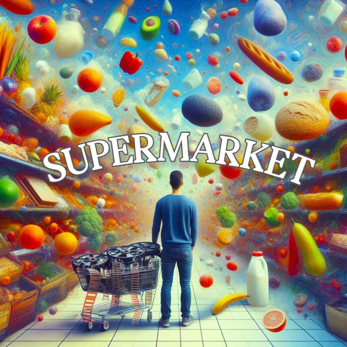 cover art for Introducing: SUPERMARKET - A New Sitcom Podcast 