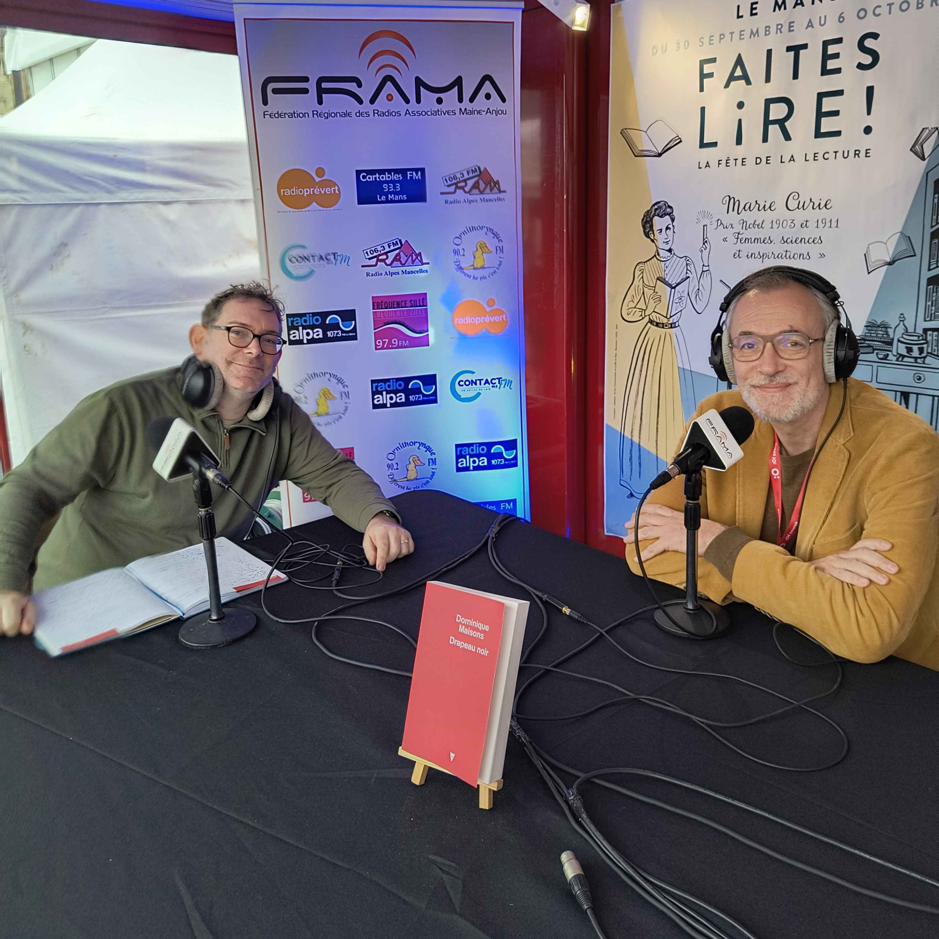 Dominique MAISONS - Drapeau noir - Éditions de La Martinière episode artwork