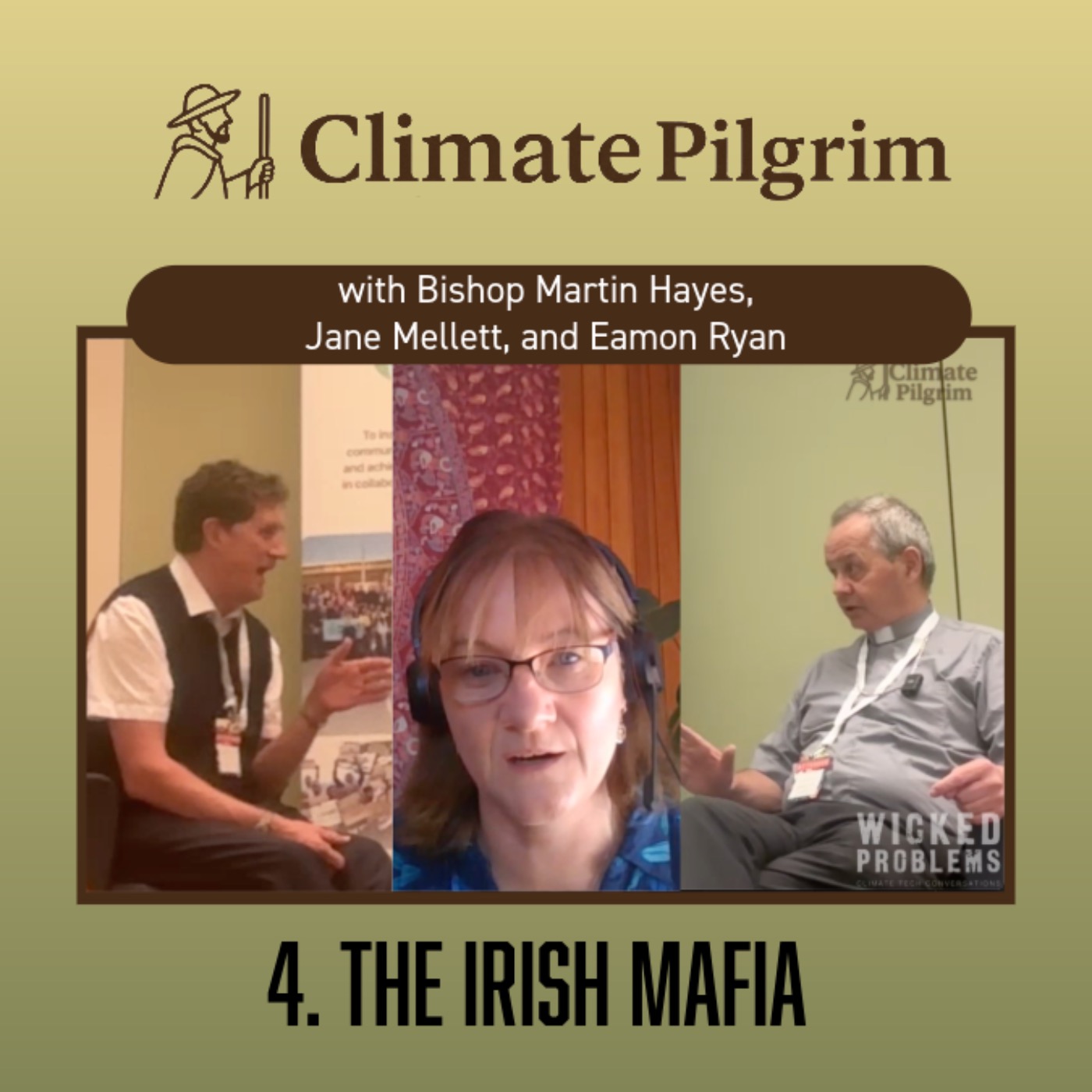 Touch the Feckin' Grass. w Bishop Martin Hayes, Jane Mellett, Eamon Ryan