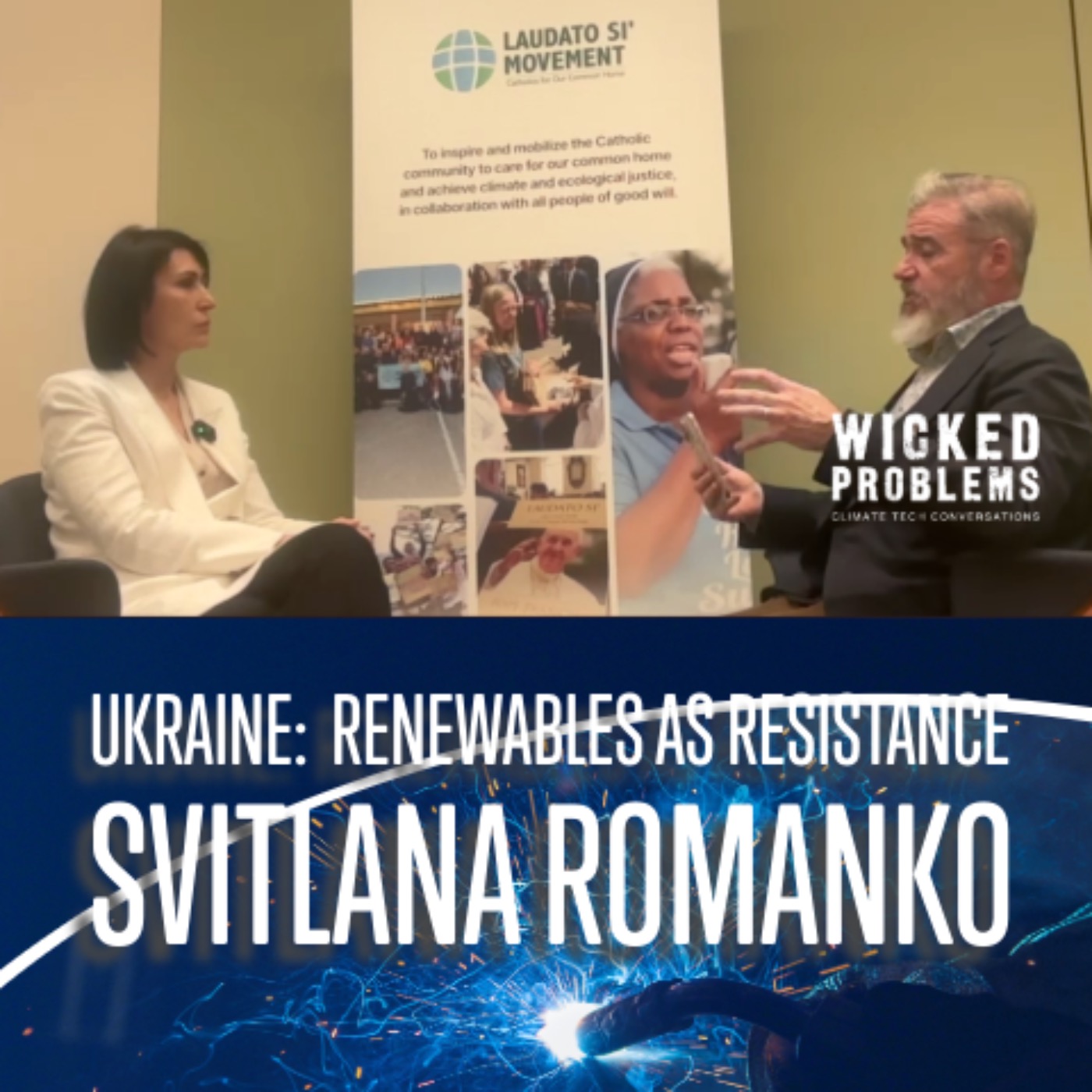 Renewables as Reistance in Ukraine. w Svitlana Romanko of Razom We Stand