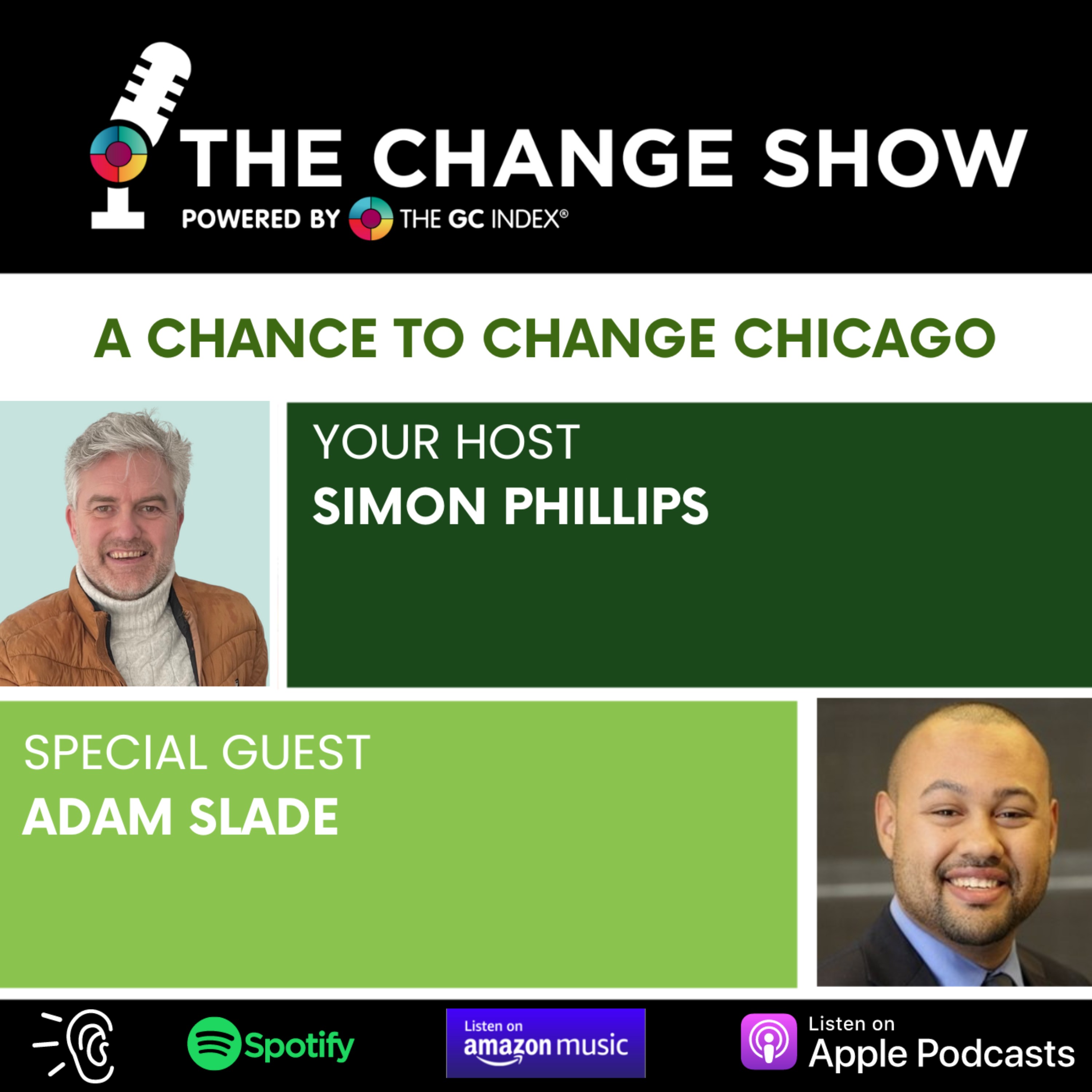 cover art for The Change Man Interviews - with Adam Slade
