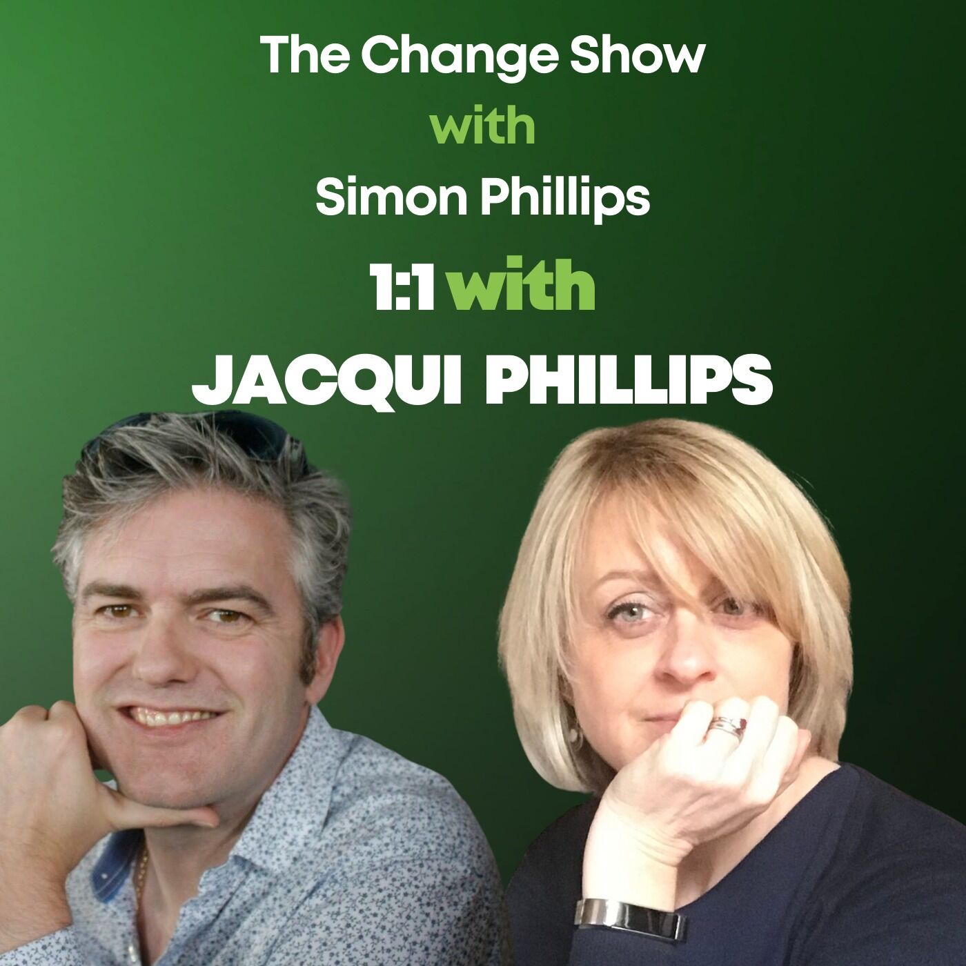 cover art for The Change Man Interviews - with Jacqui Phillips