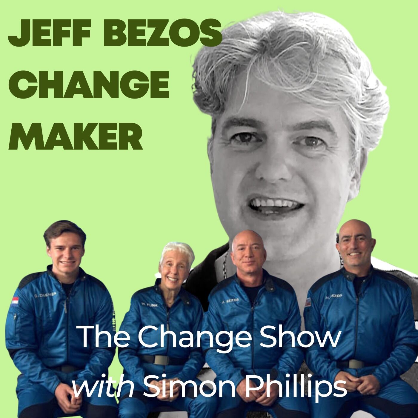cover art for Jeff Bezos - Change Maker