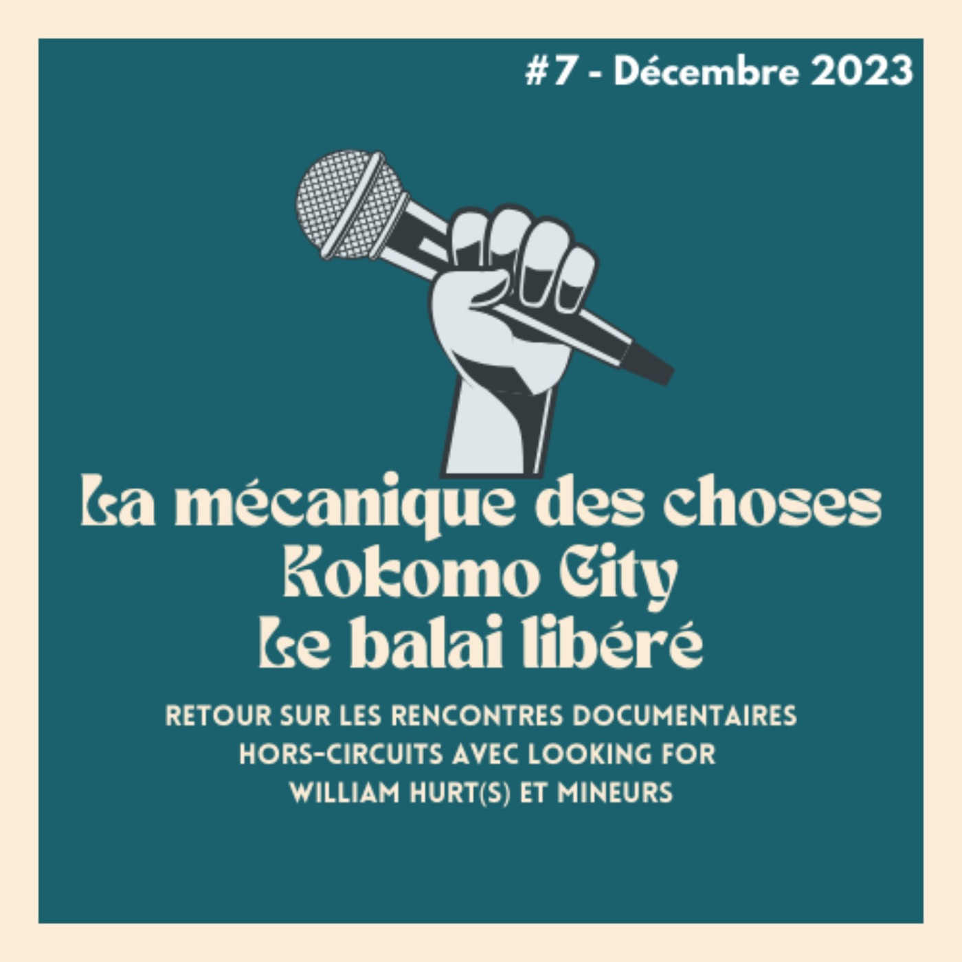 cover art for Décembre #7 - La mécanique des choses, Kokomo City, Le balai libéré & retour sur Sète en deux films