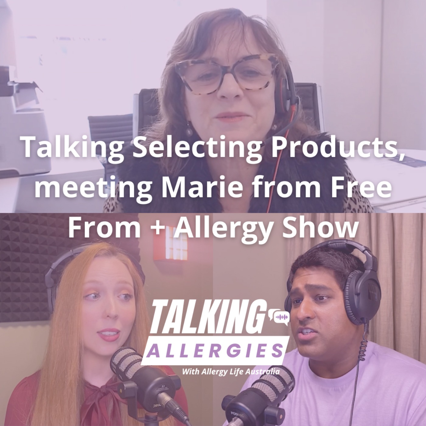 Talking Selecting Products when you have Allergies, meeting Marie Kinsella, founder of the Free From + Allergy Show I Talking Allergies Episode 5 episode artwork