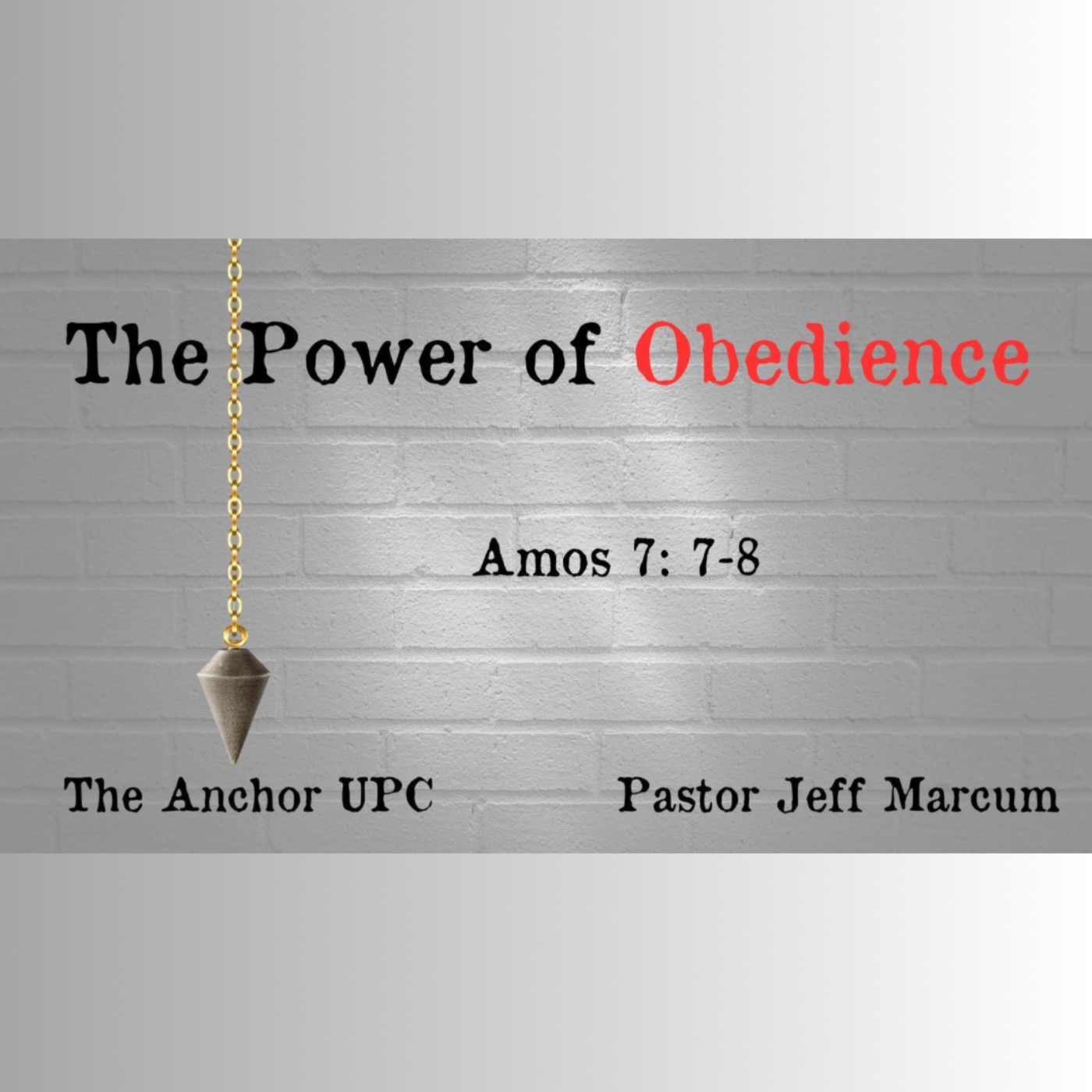 The Power of Obedience - Pastor Jeff Marcum episode artwork