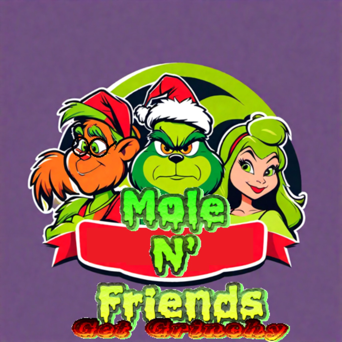 cover art for Lost Media: How The Grinch Stole Christmas as read by Mole, Zane and Nicki Sombrero