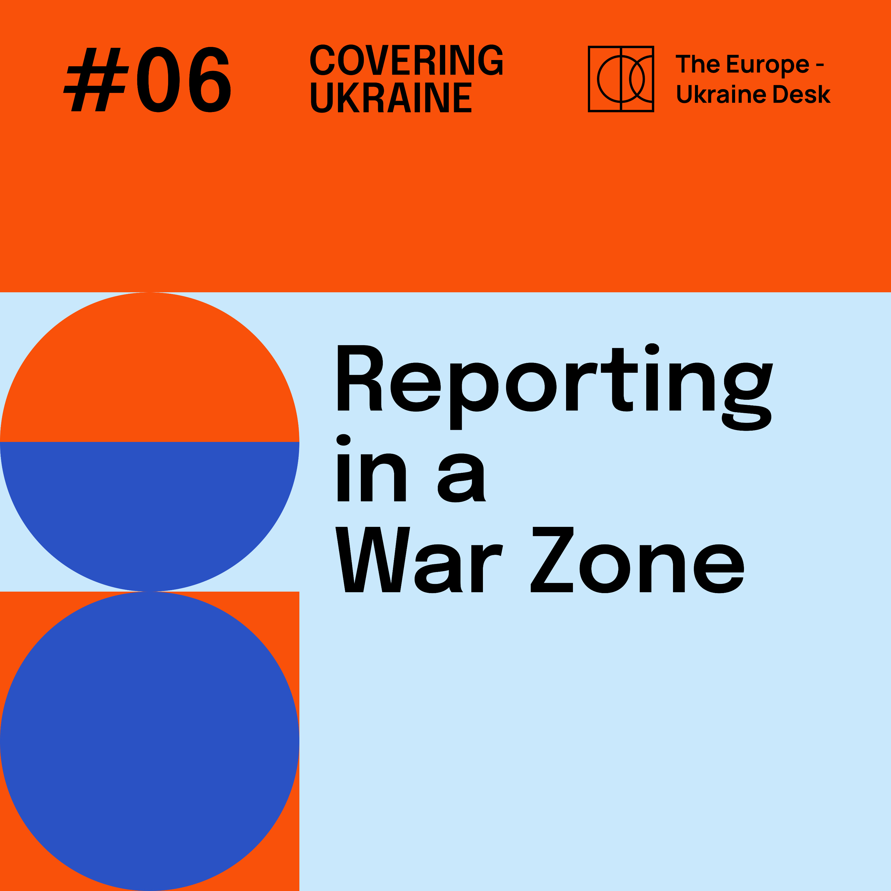 cover art for Reporting in a War Zone