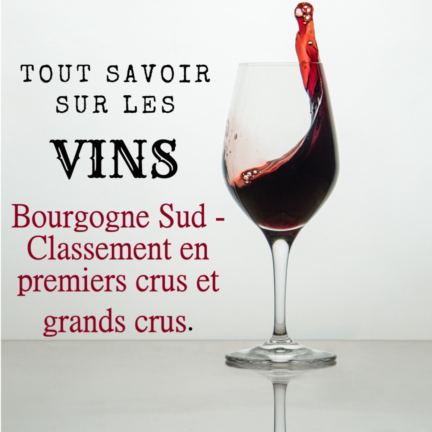 Bourgogne Sud - Classement premiers crus et grands crus
