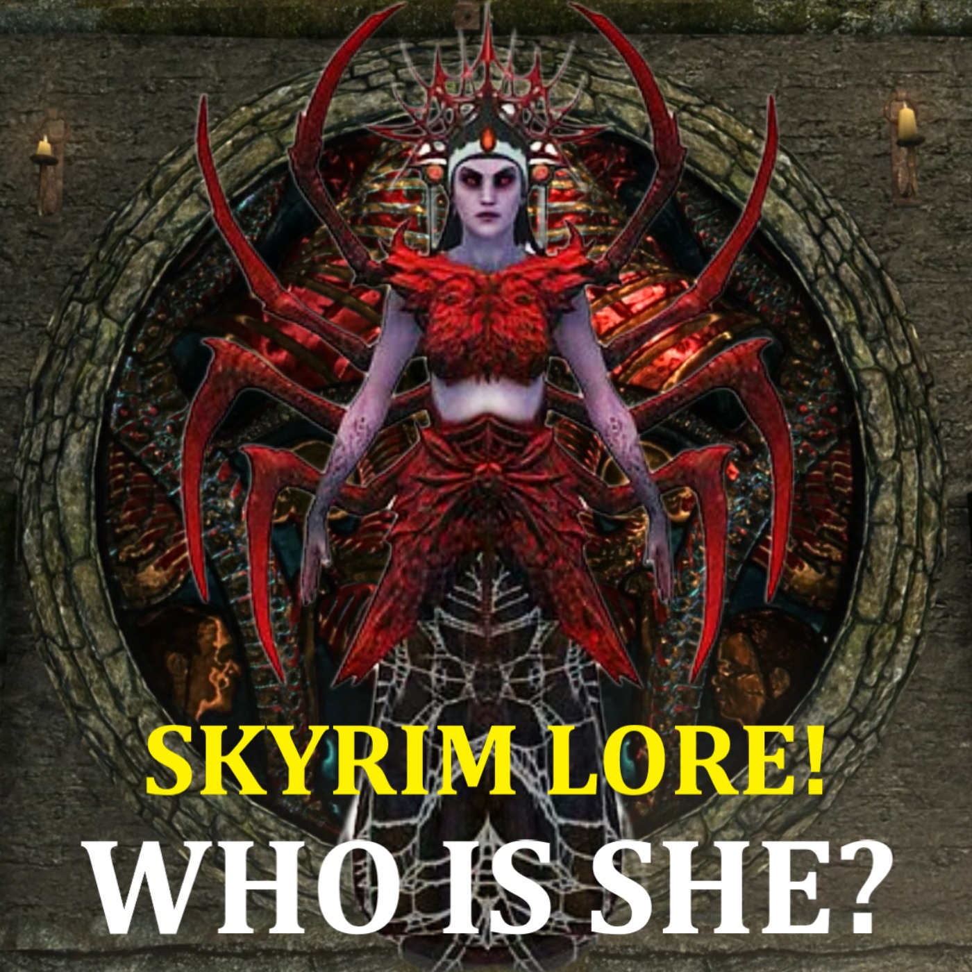 cover art for The Unholy Matron of the Dark Brotherhood - The Night Mother | Skyrim Lore