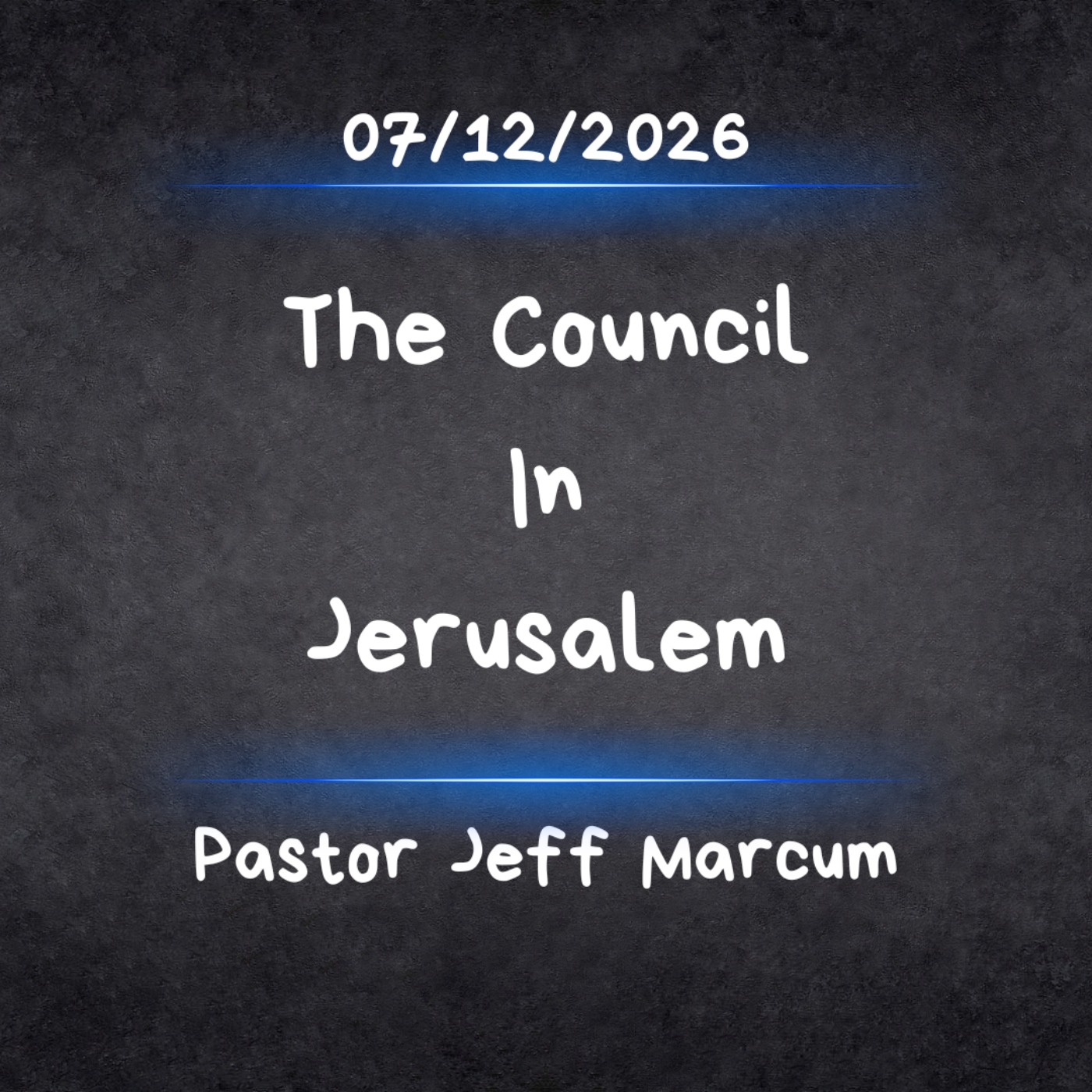 The Council in Jerusalem episode artwork