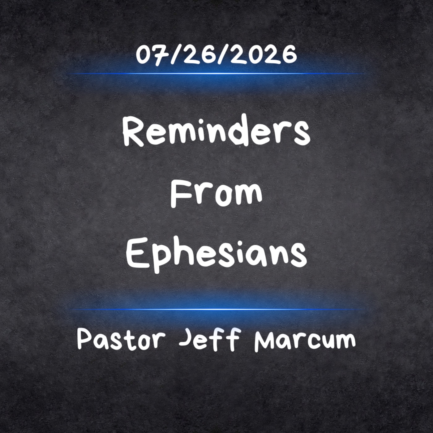 Reminders From Ephesians episode artwork