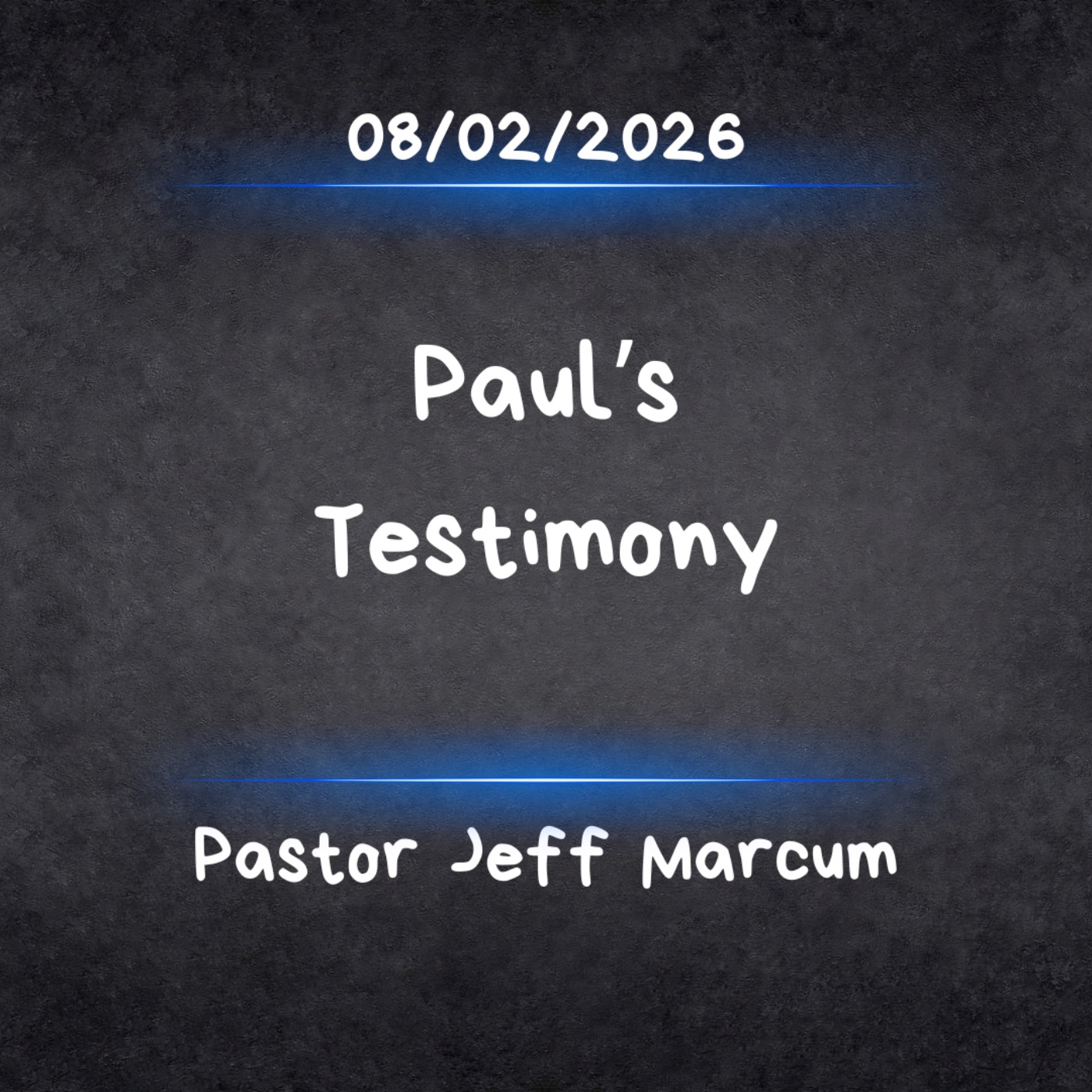 Paul's Testimony episode artwork