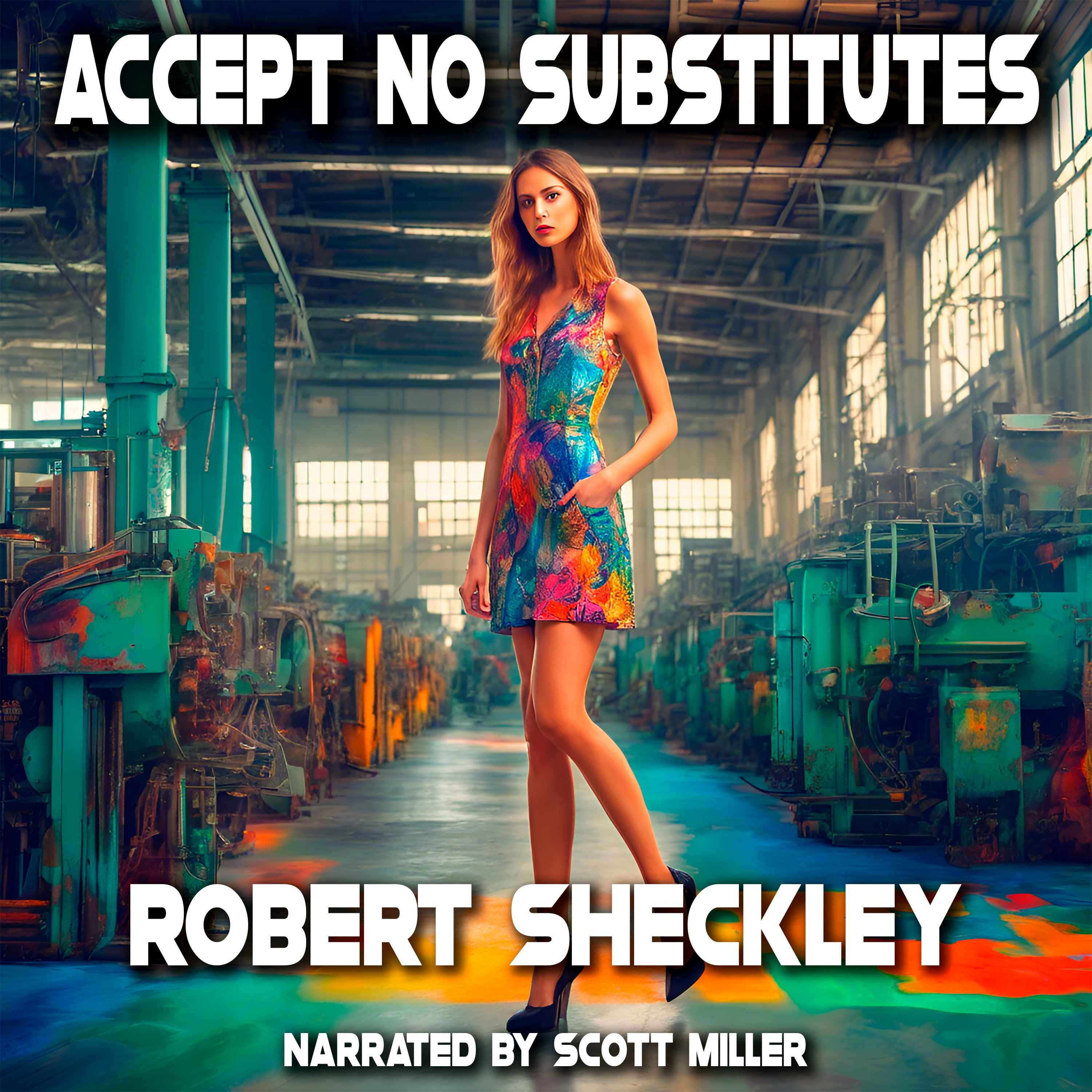Accept No Substitutes by Robert Sheckley - She Was Made for Love, a Rowdy Story by Robert Sheckley