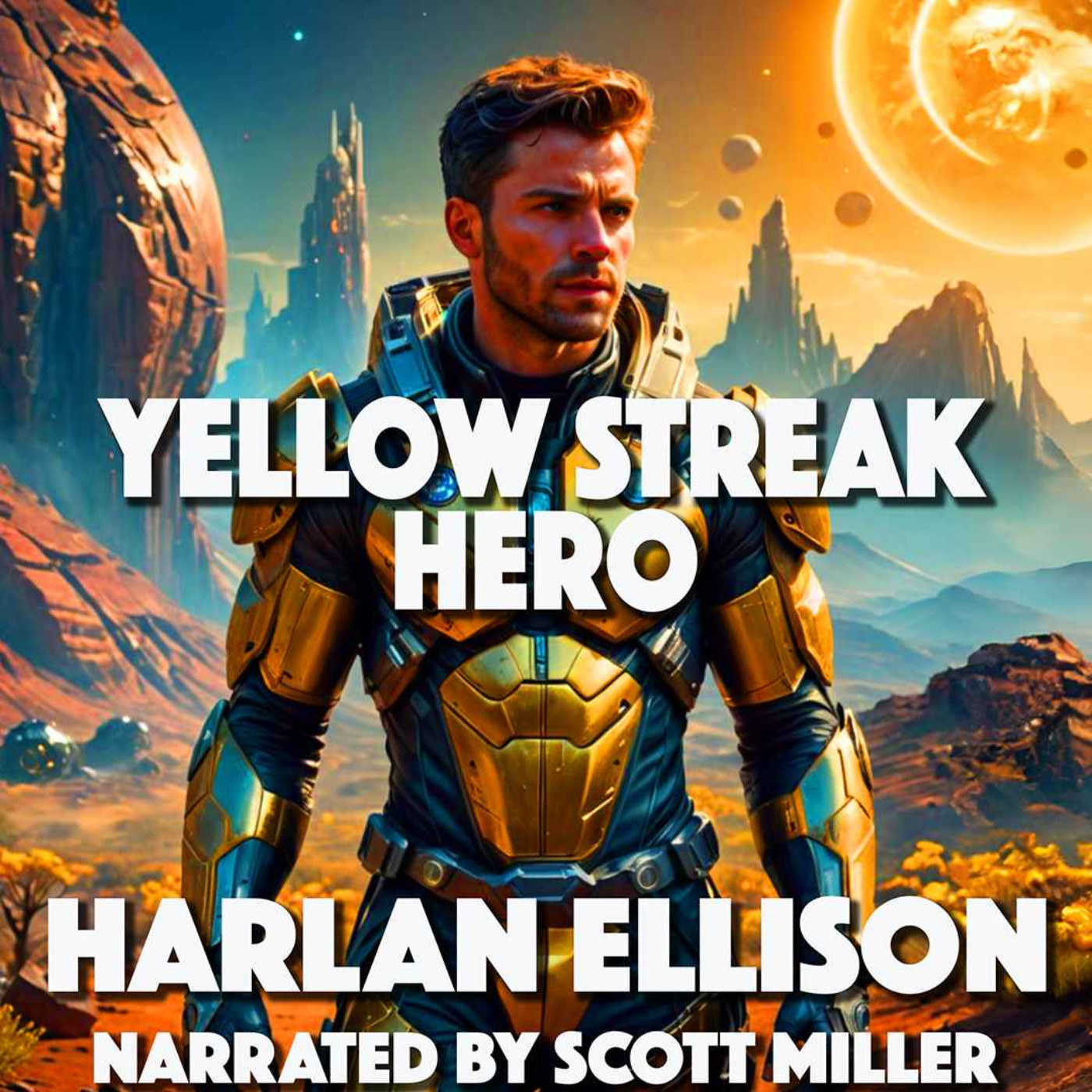 Yellow Streak Hero by Harlan Ellison - The Bad Boy of Sci-Fi Short Sci-Fi Story from the 1950s