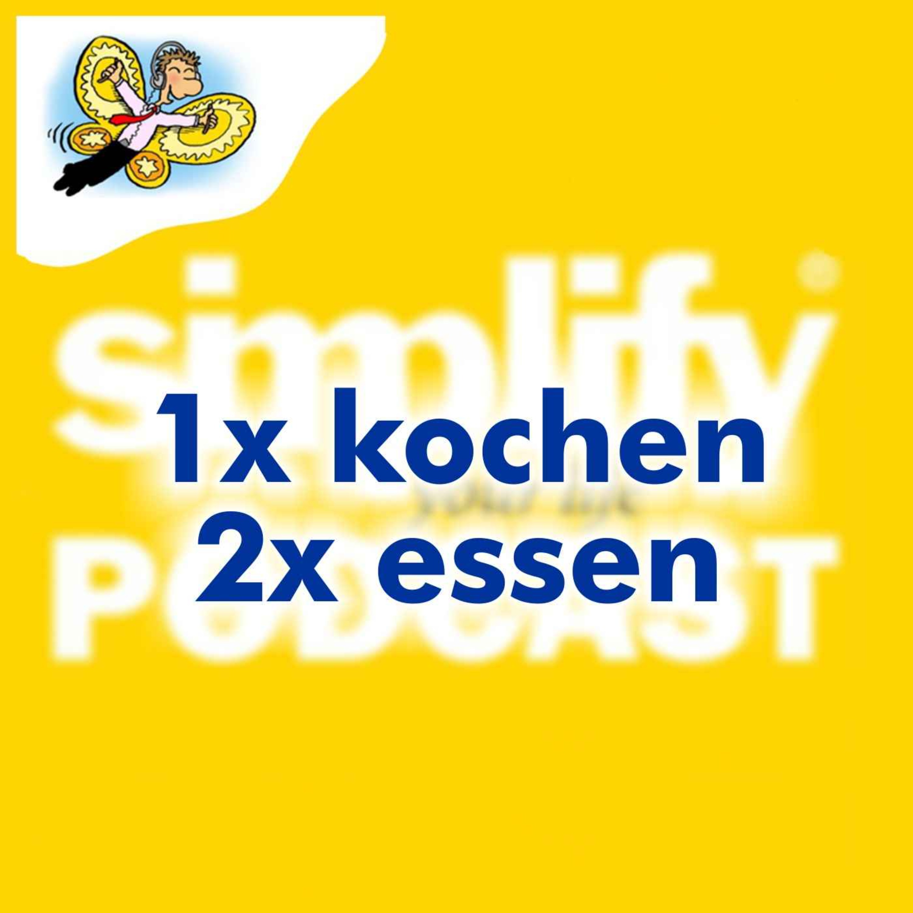 cover art for 1x kochen - 2x essen