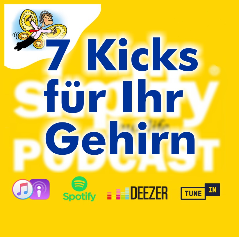 7 Kicks für Ihr Gehirn - podcast episode cover