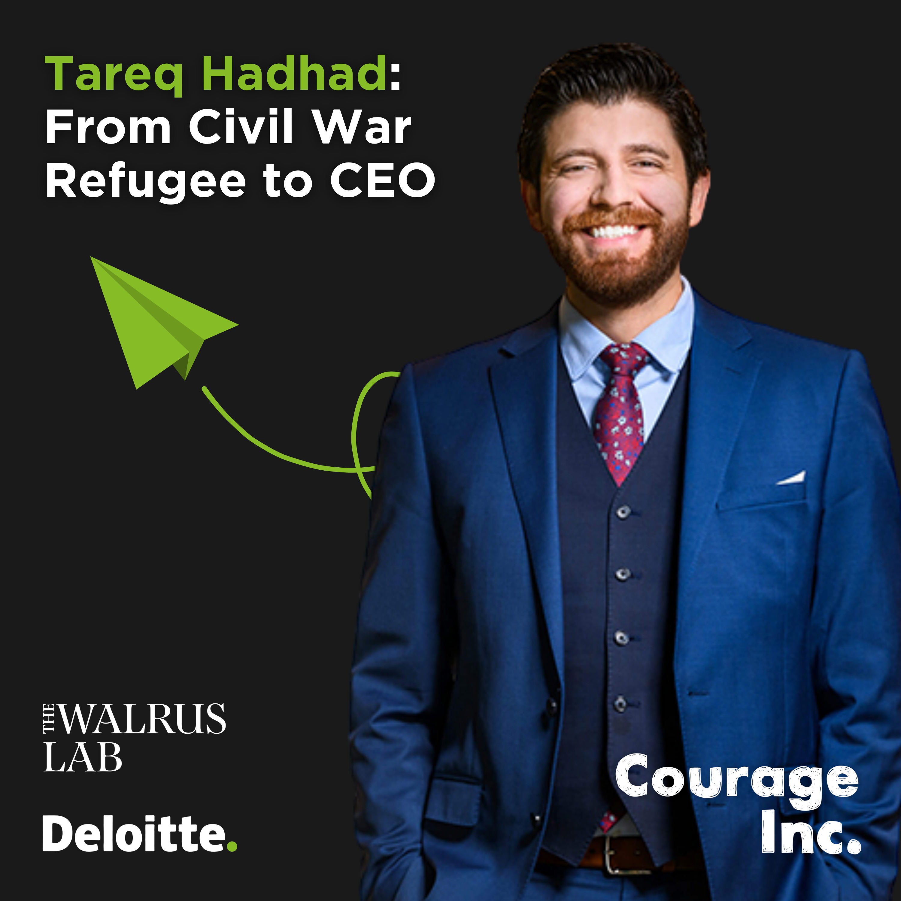Tareq Hadhad: From civil war refugee to CEO