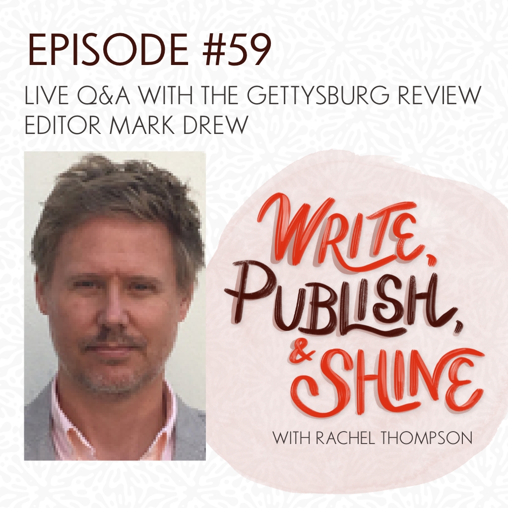 #59 The Gettysburg Review with Mark Drew on Reflecting on the Time You're In