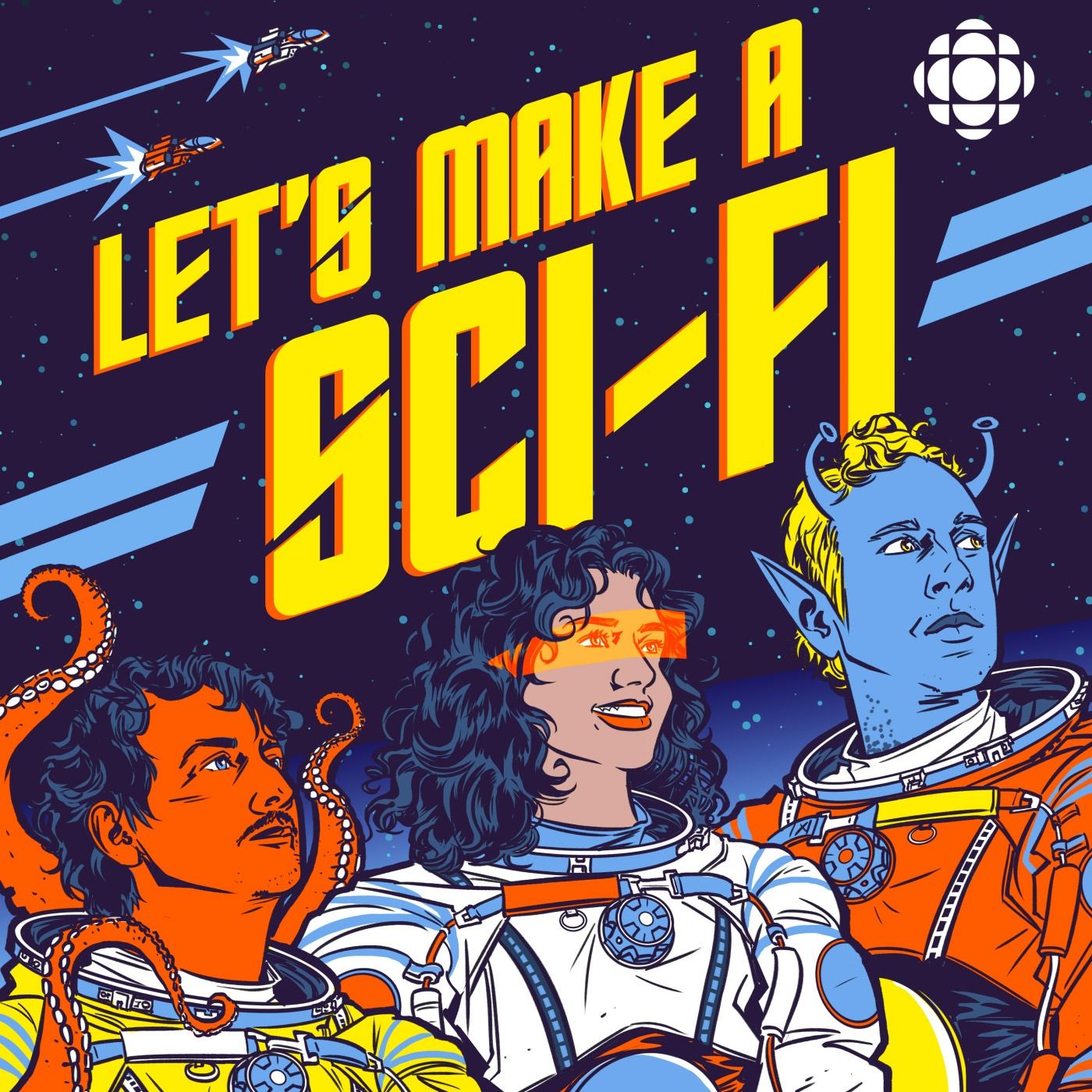 Introducing: Let's Make A Sci-Fi - podcast episode cover