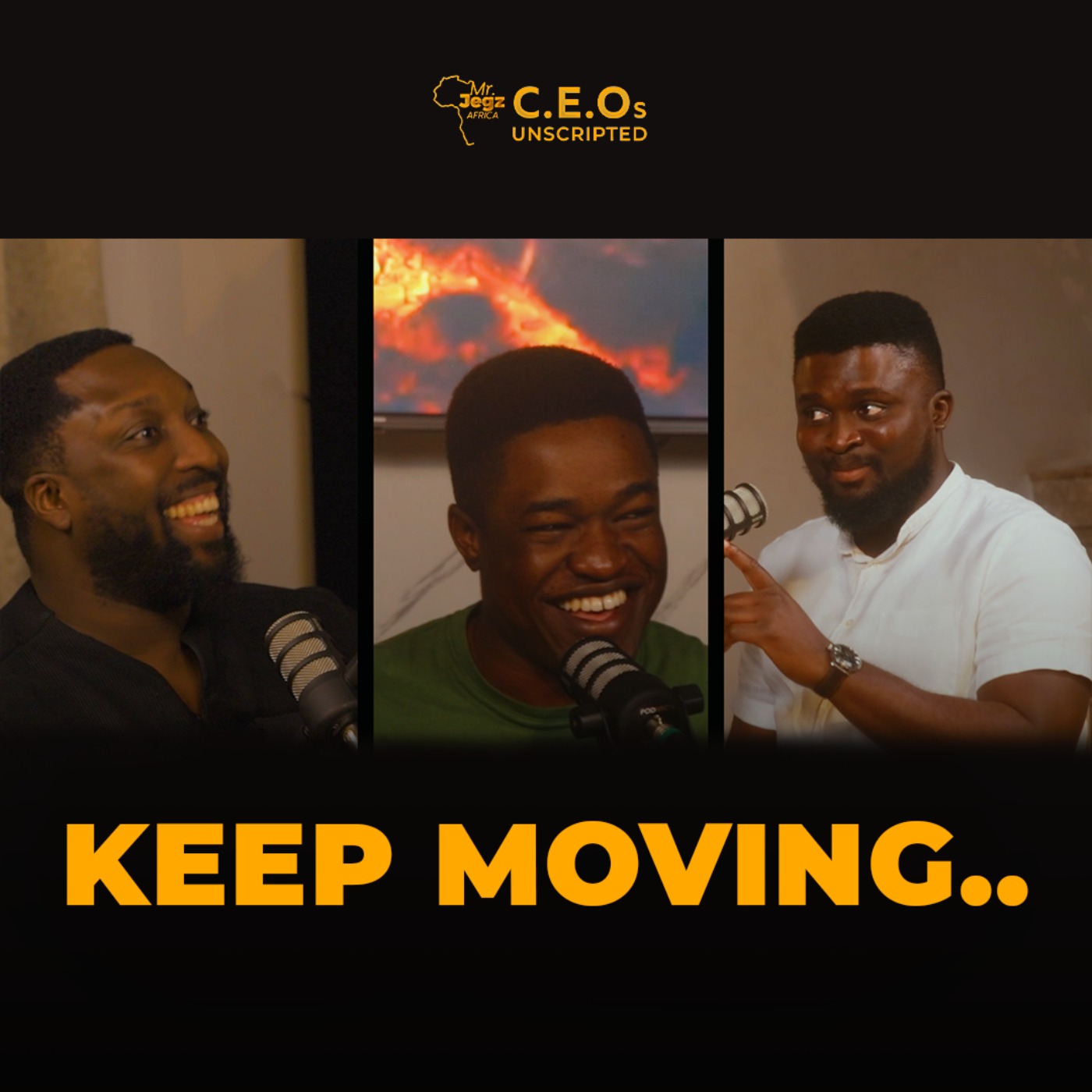 cover art for KEEP MOVING! w/ UKA EJE & AYO ARIKAWE: CEOs UNSCRIPTED