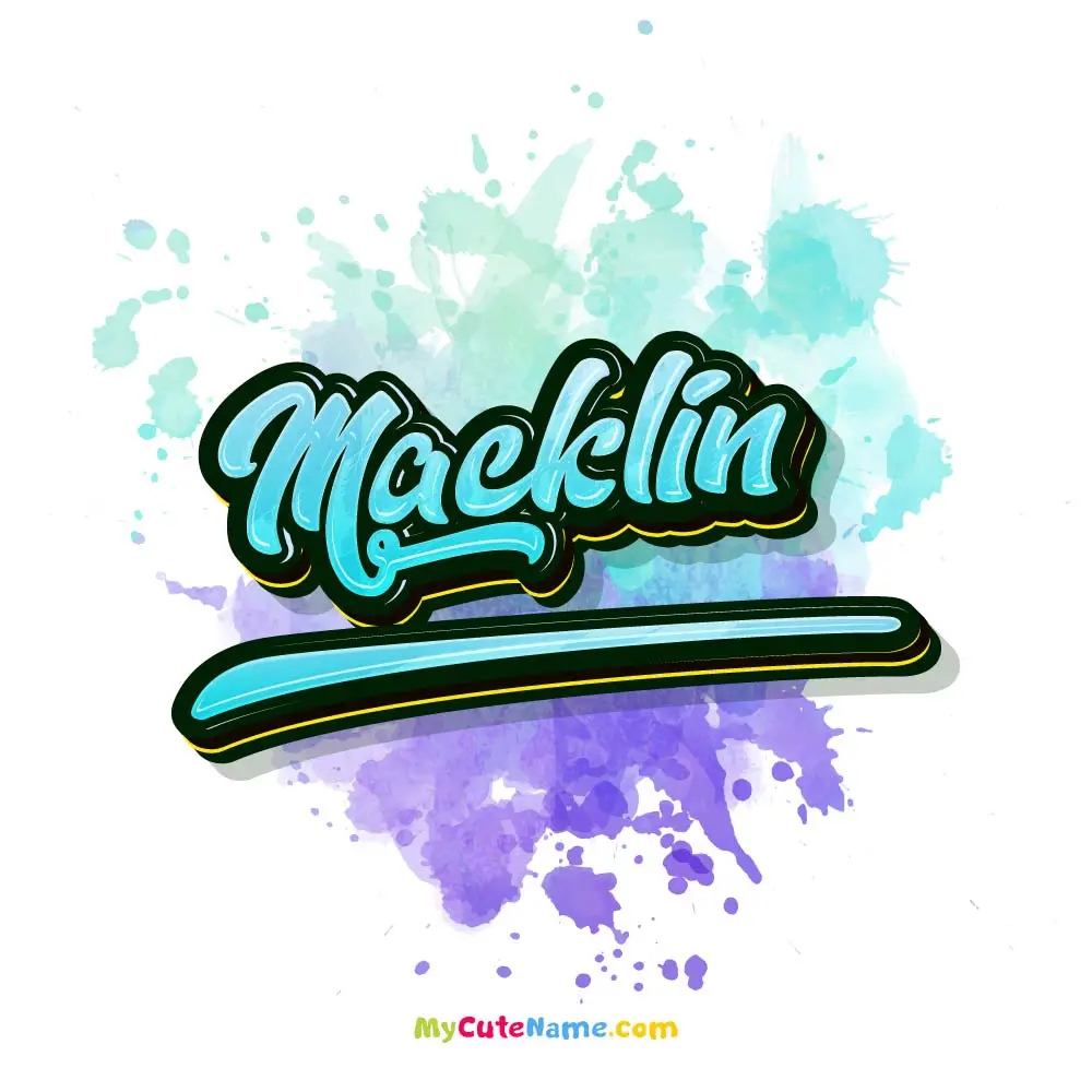 Macklin meaning episode artwork