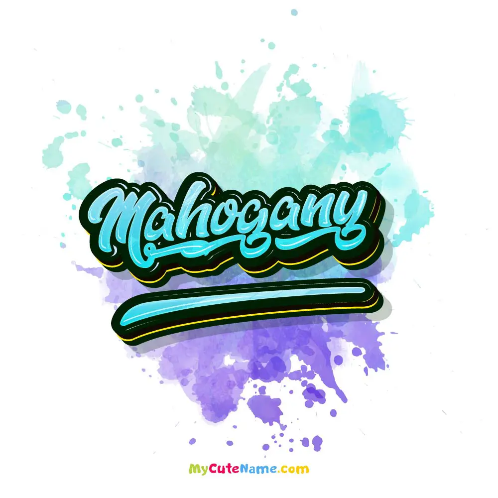 Mahogany meaning episode artwork