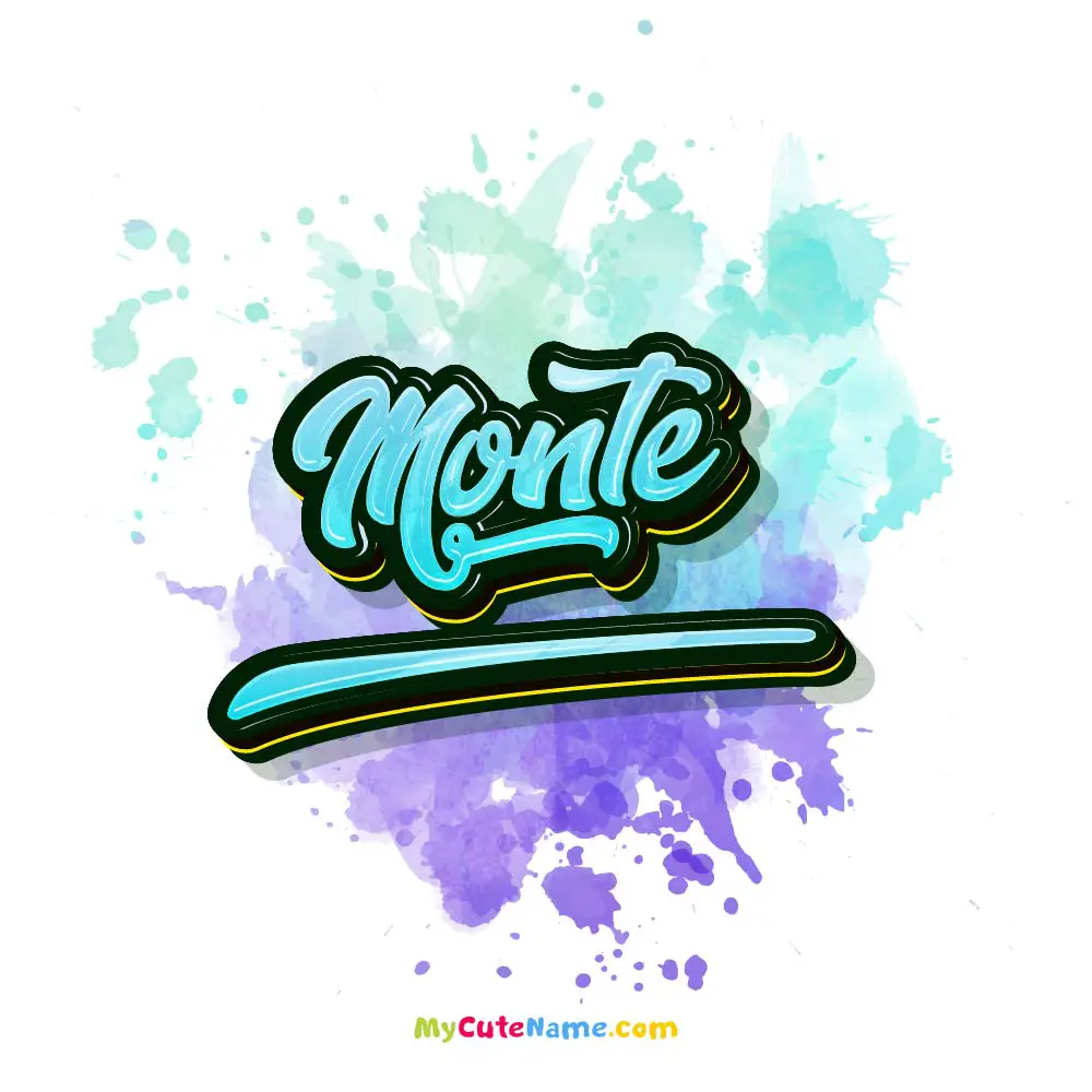 Monte meaning episode artwork