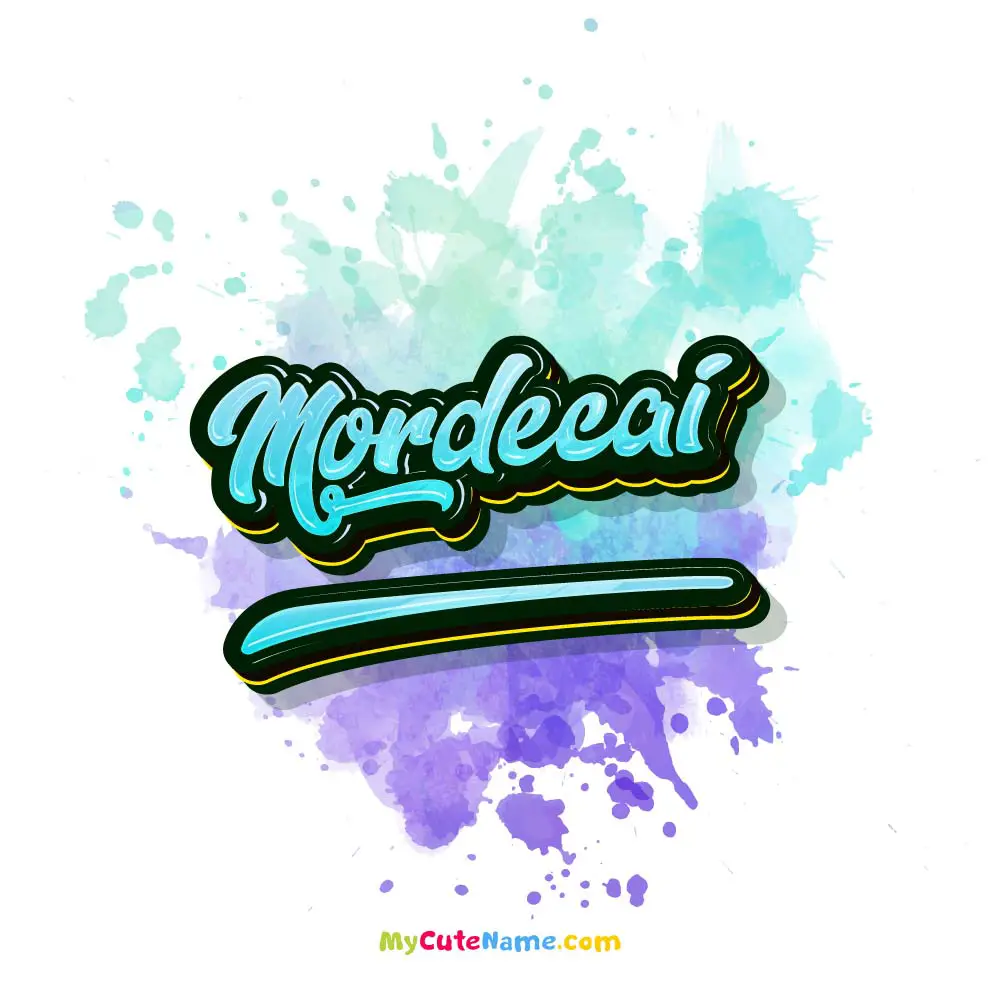 Mordecai meaning episode artwork