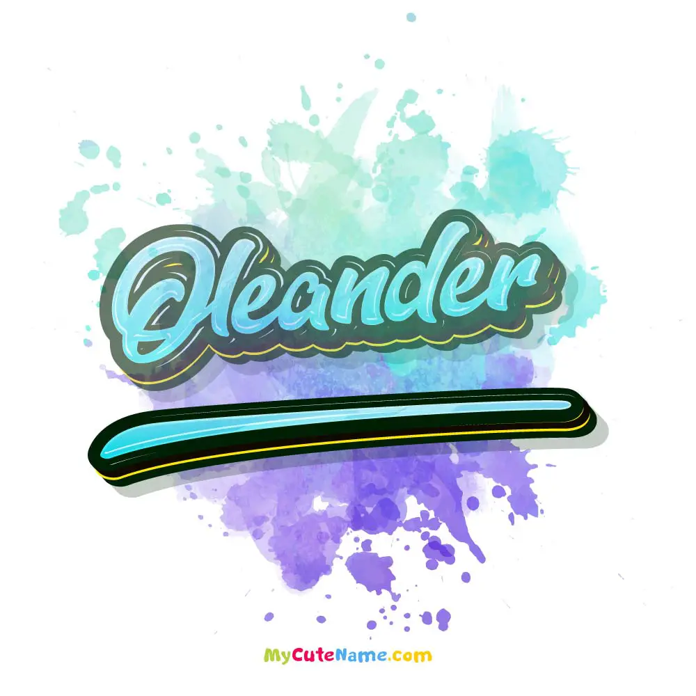 Oleander meaning episode artwork