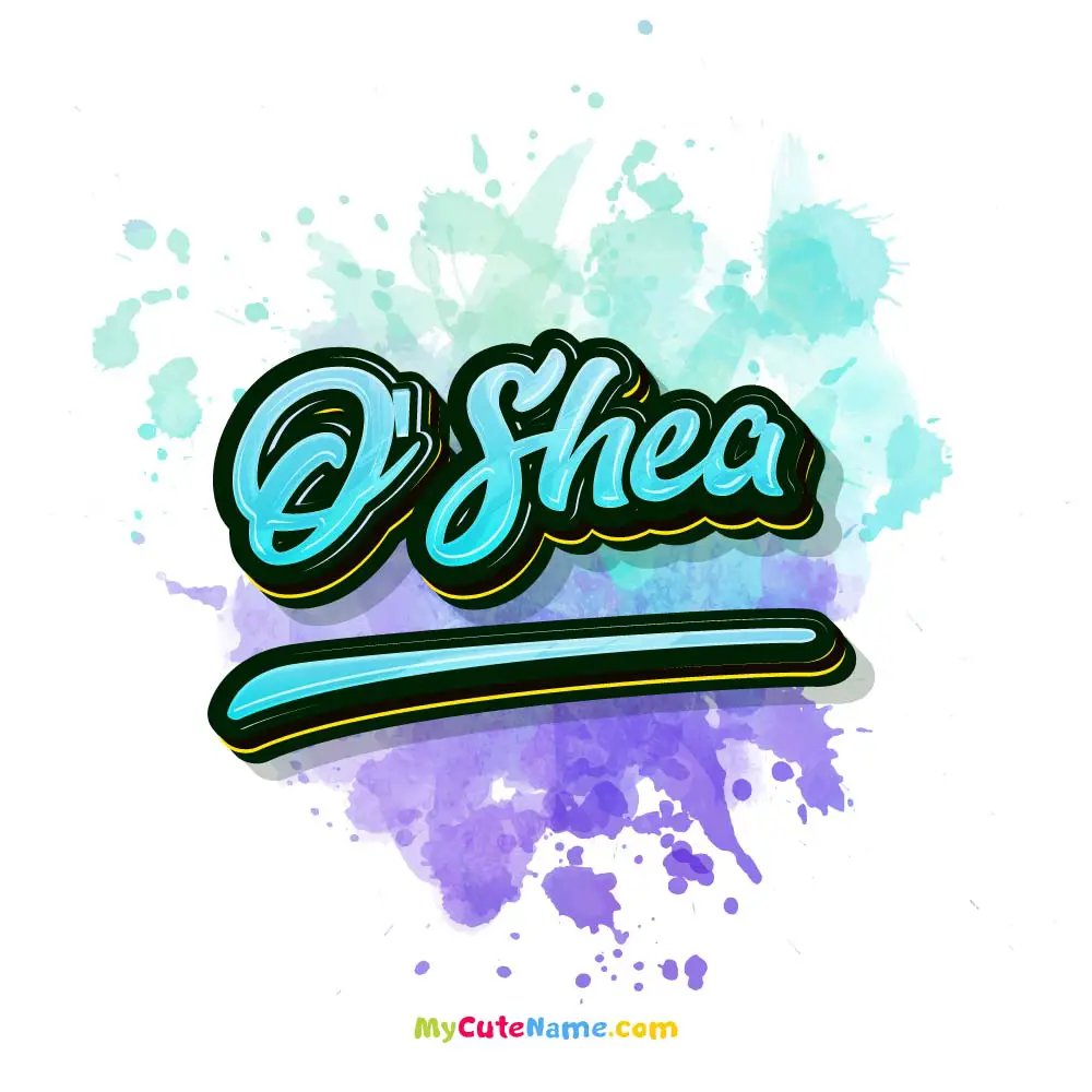 O'Shea meaning  episode artwork